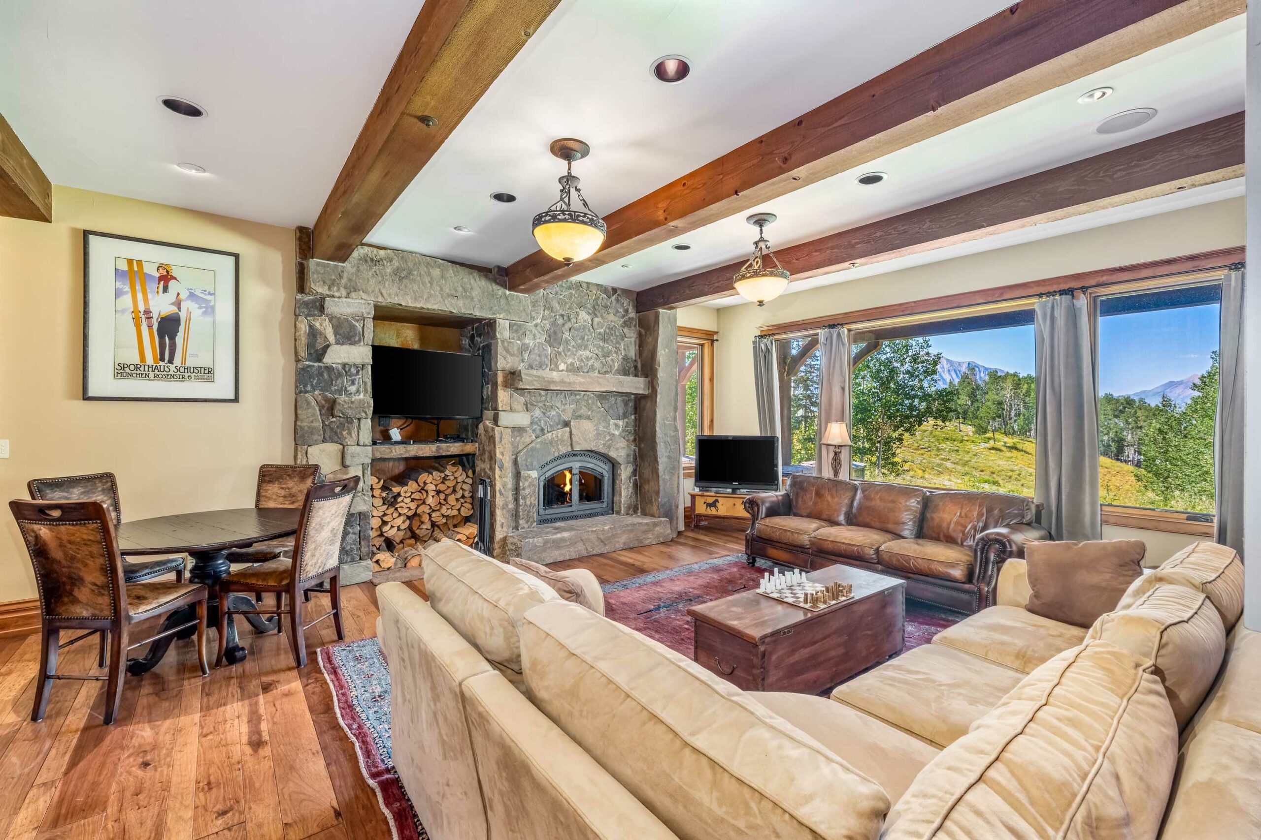 105 Bear Scratch Lane Mt. Crested Butte, CO - Living Room