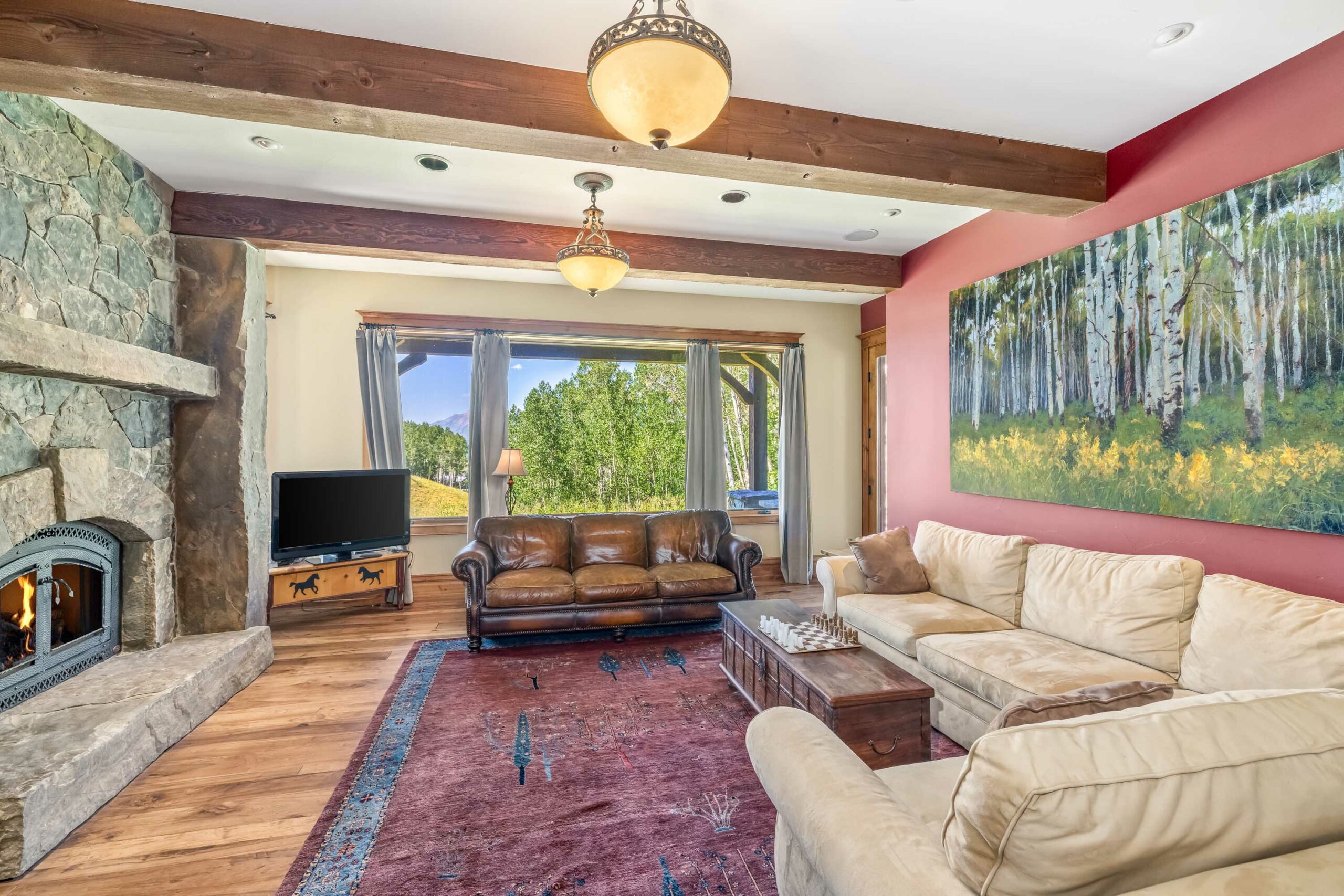 105 Bear Scratch Lane Mt. Crested Butte, CO - Living Room