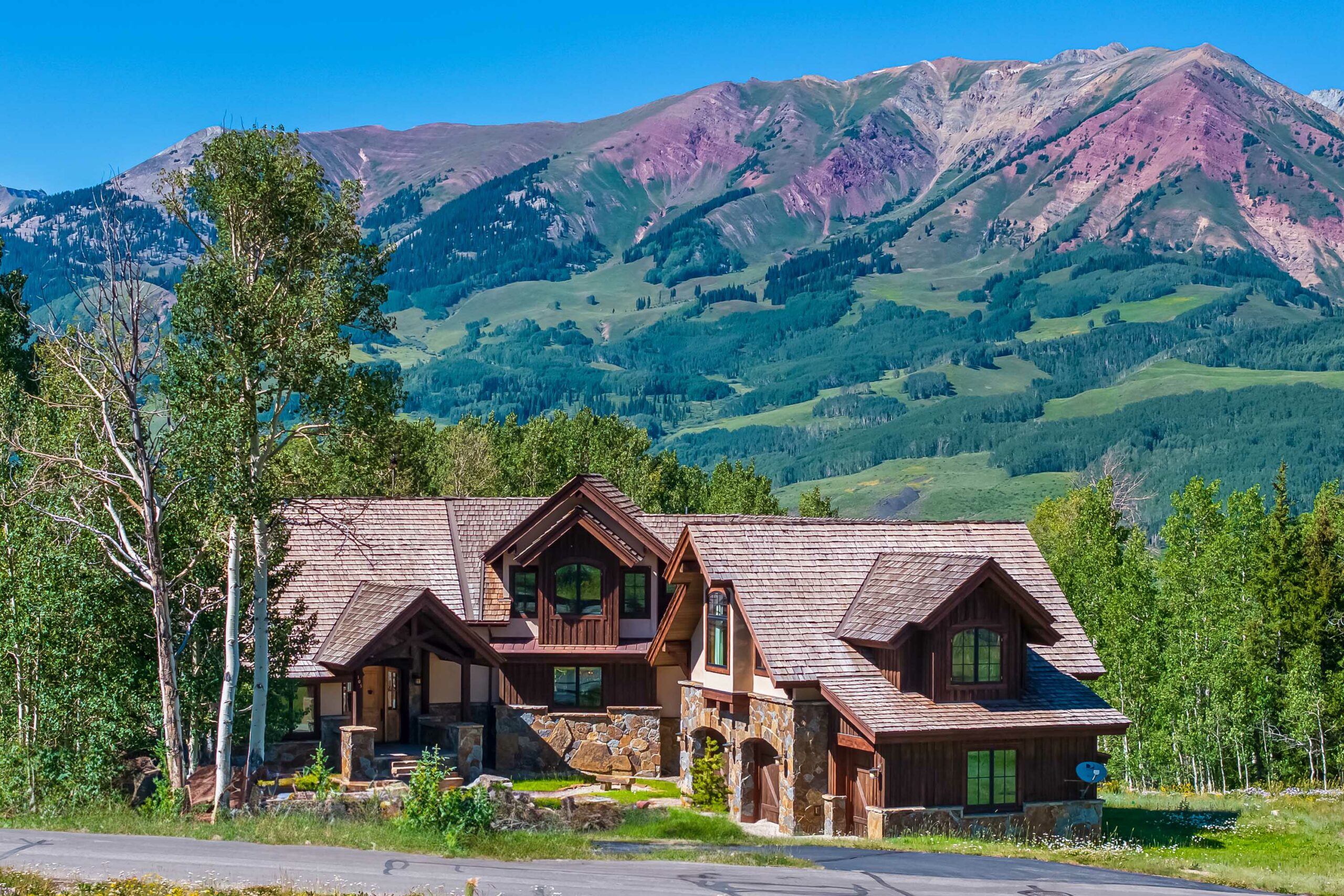 105 Bear Scratch Lane Mt. Crested Butte, CO - Front of House