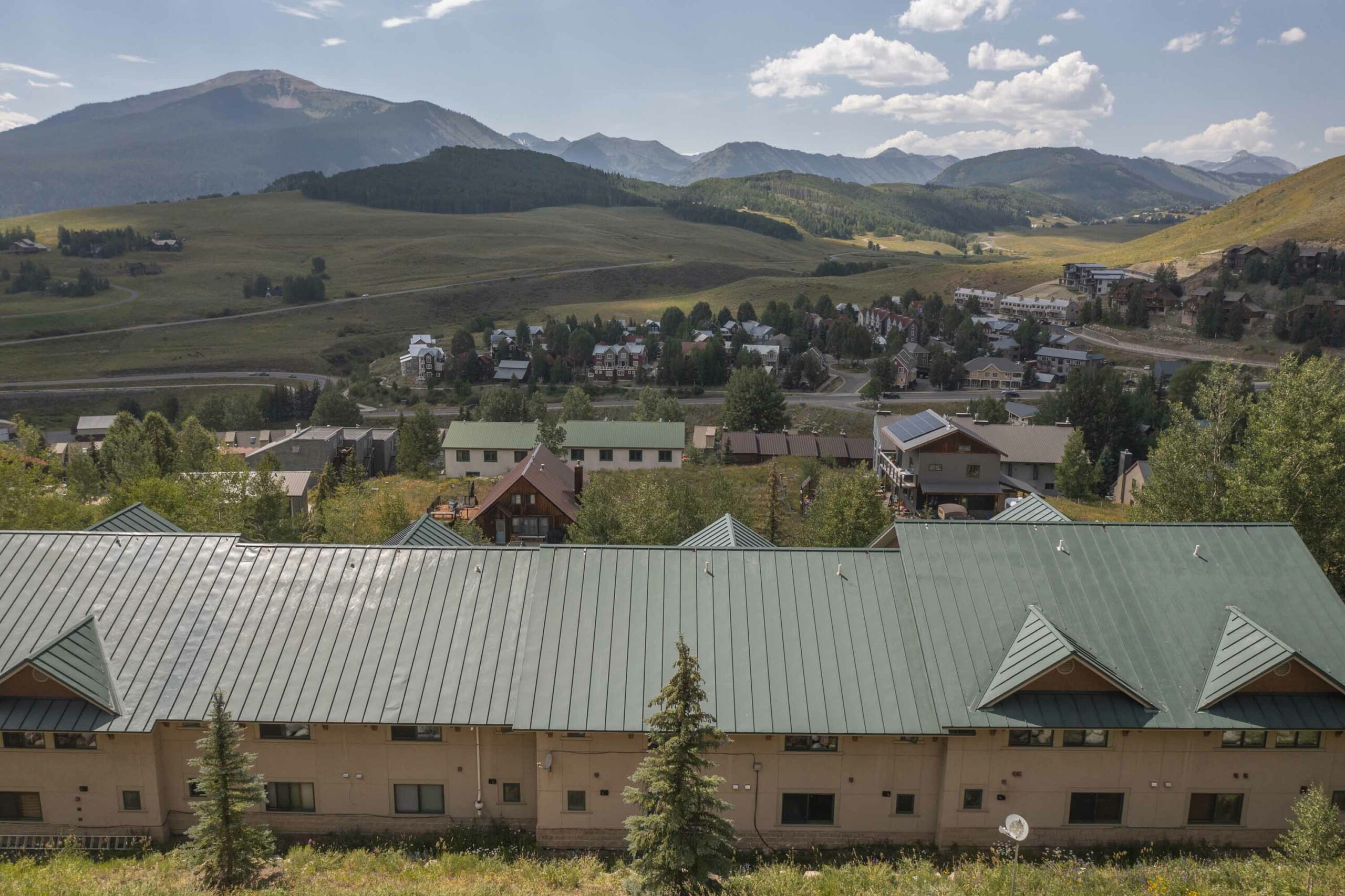 24 Hunter Hill Road #13 Mt. Crested Butte, CO - Drone View