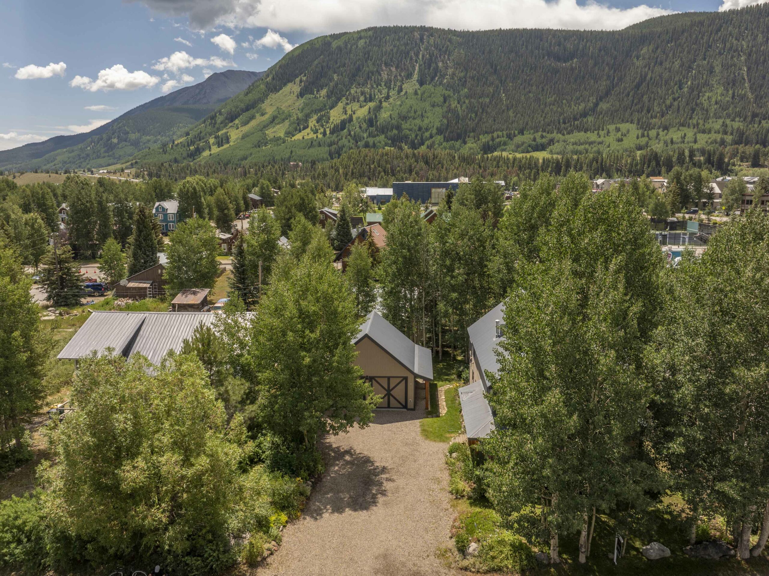 620 Maroon Avenue, Crested Butte, CO - Drone View