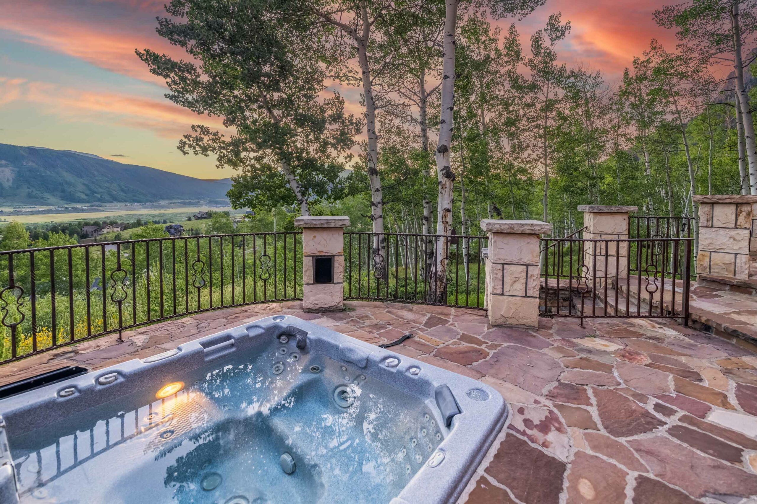 303 Forest Lane Crested Butte, CO - Hot Tub