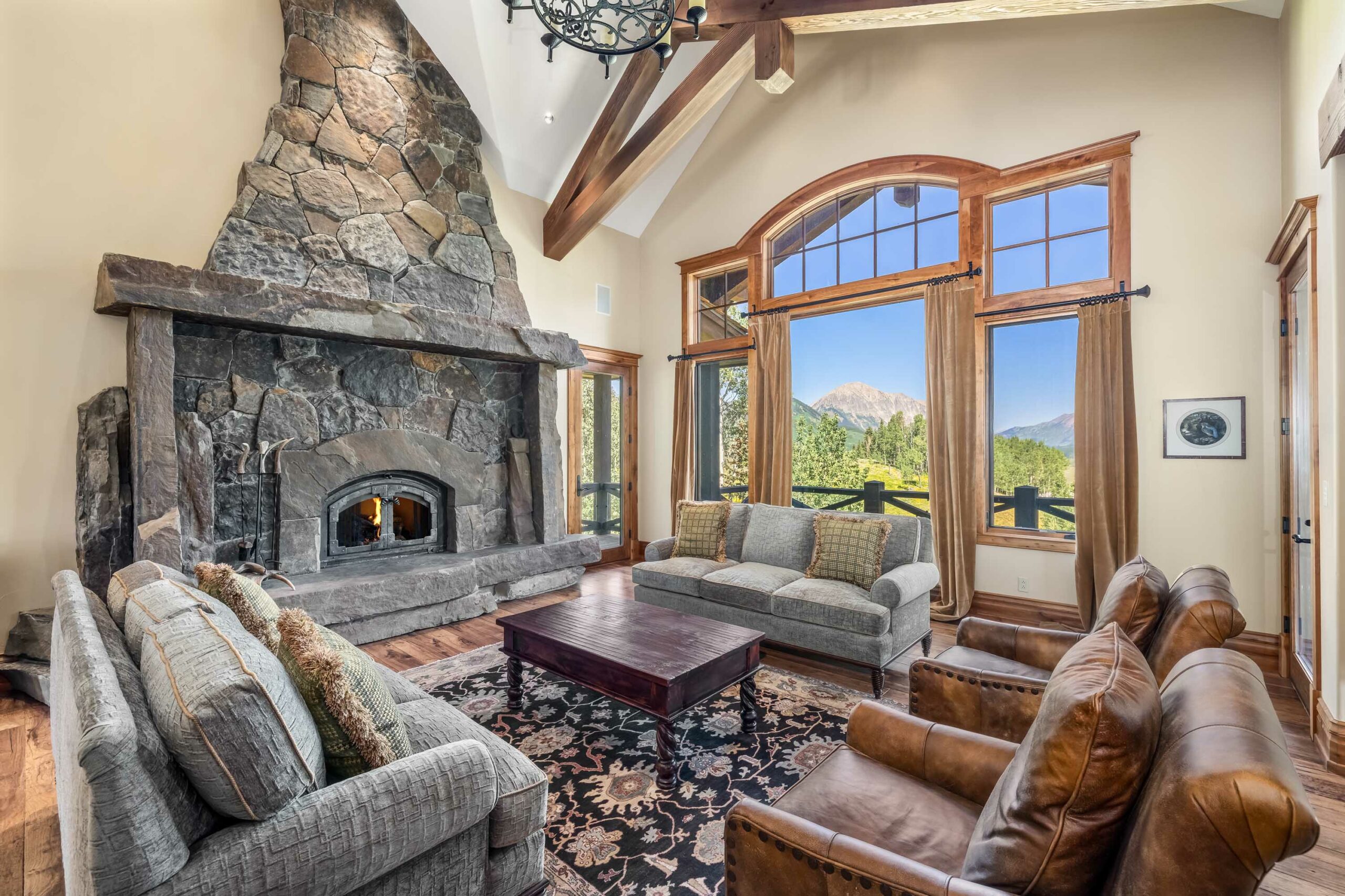 105 Bear Scratch Lane Mt. Crested Butte, CO - Living Room