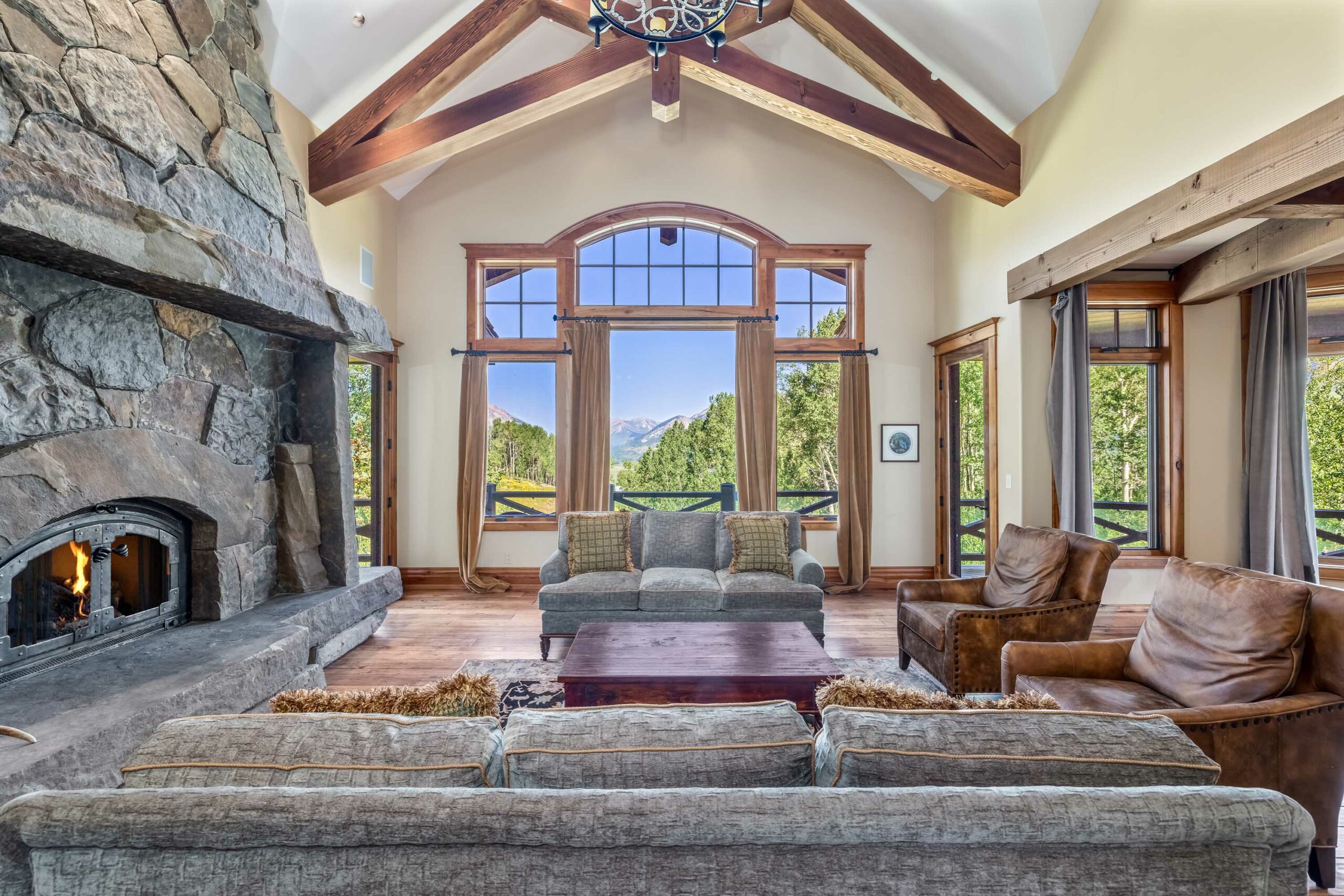 105 Bear Scratch Lane Mt. Crested Butte, CO - Living Room