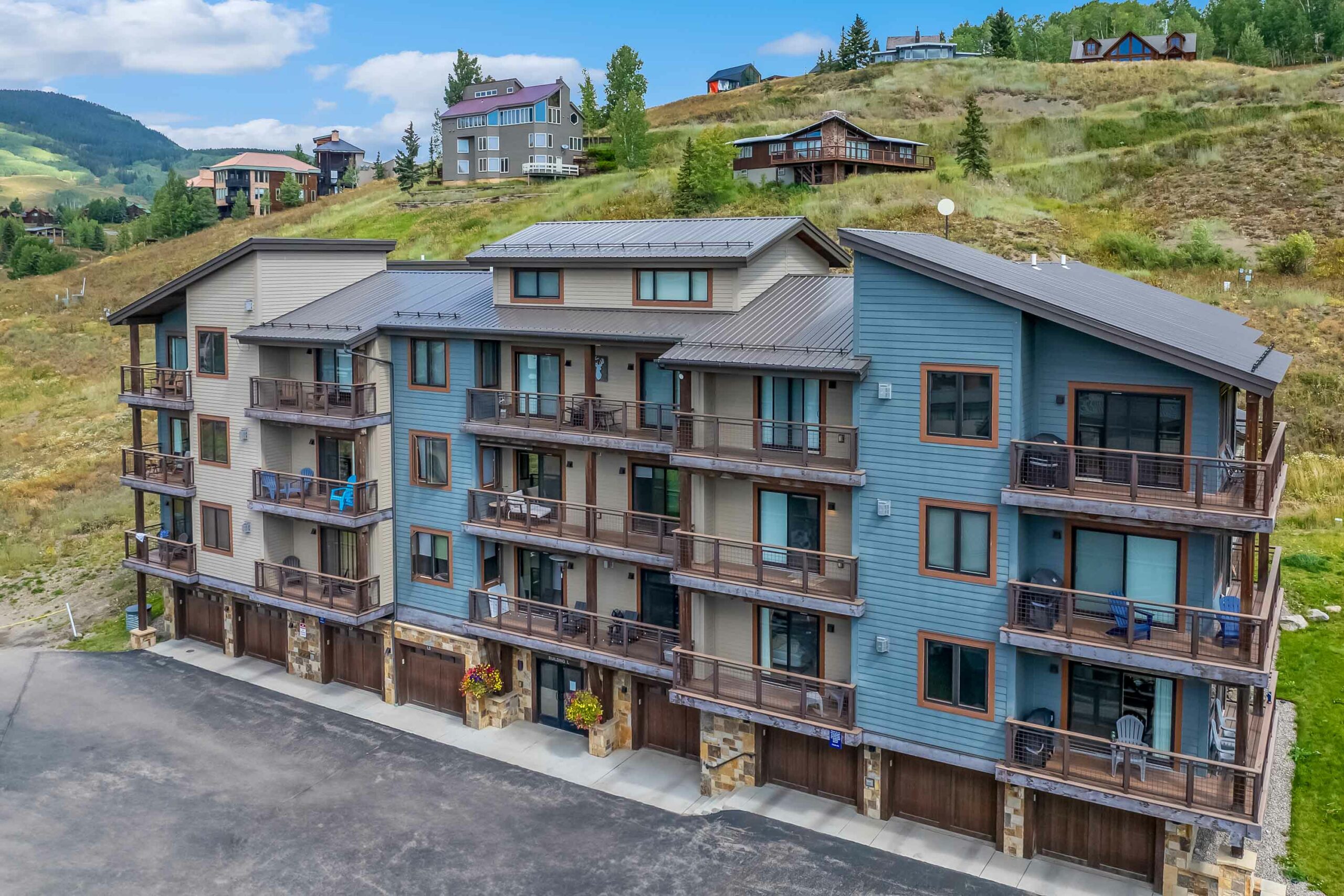 11 Crested Mountain Lane L4 Mt. Crested Butte, CO - Front of Condo_