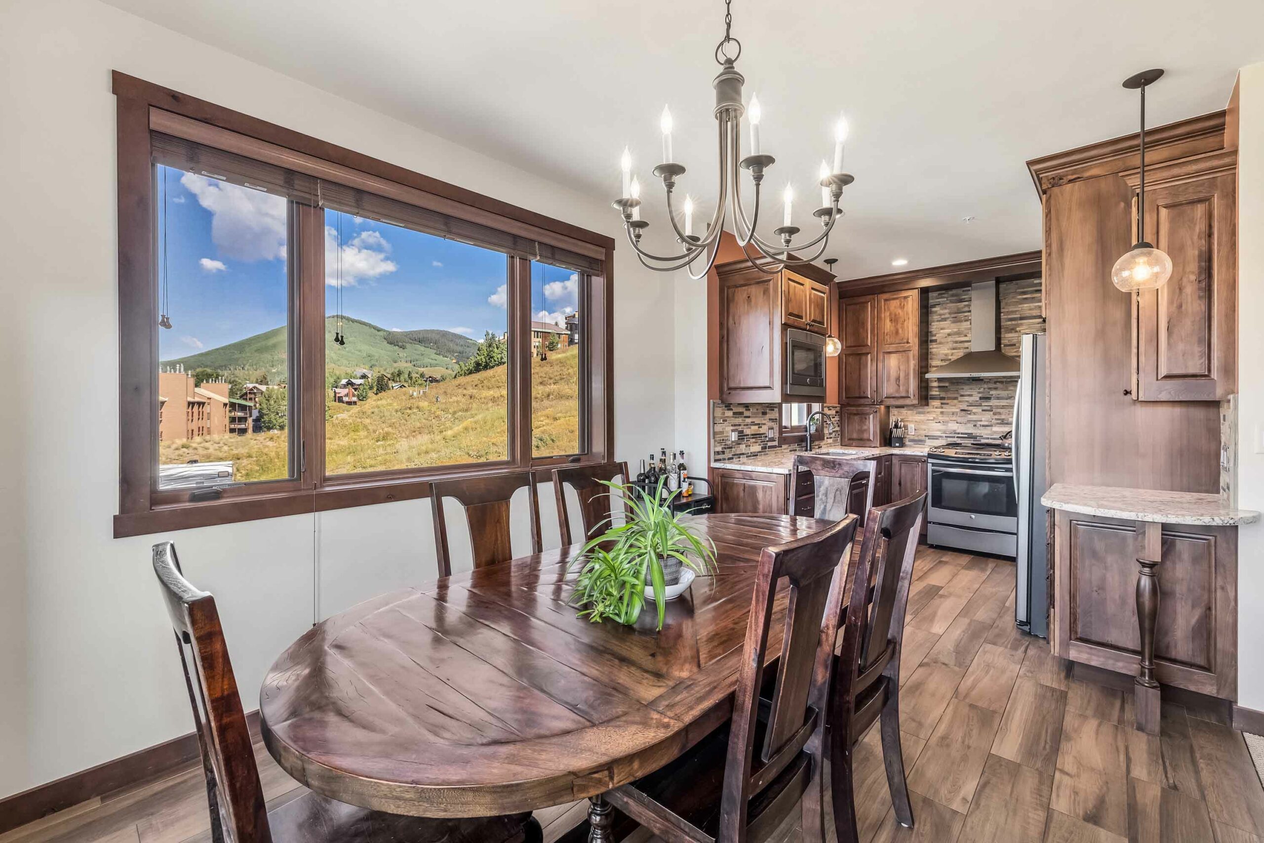 11 Crested Mountain Lane L4 Mt. Crested Butte, CO - Dining Room, Kitchen