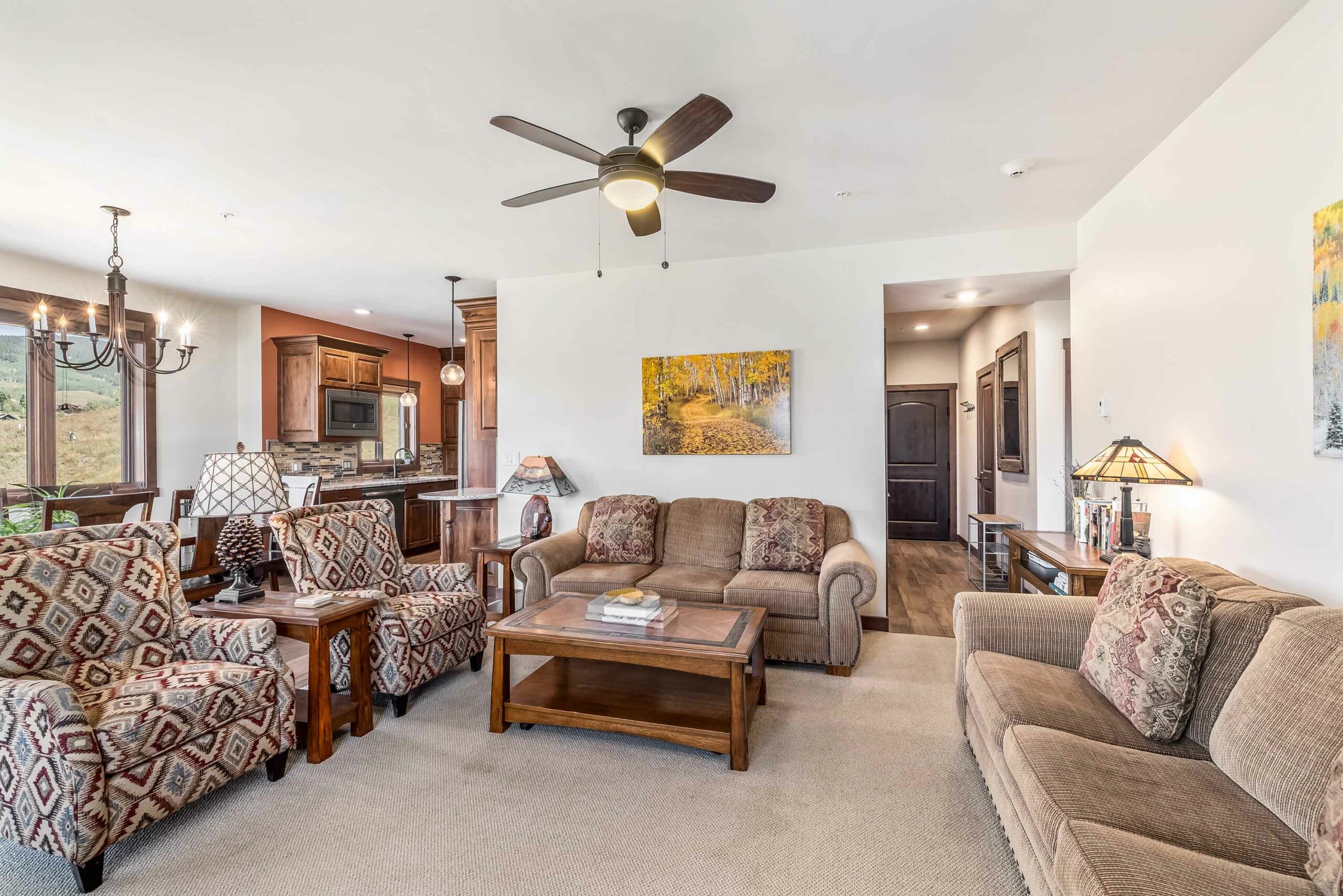 11 Crested Mountain Lane L4 Mt. Crested Butte, CO - Living Room