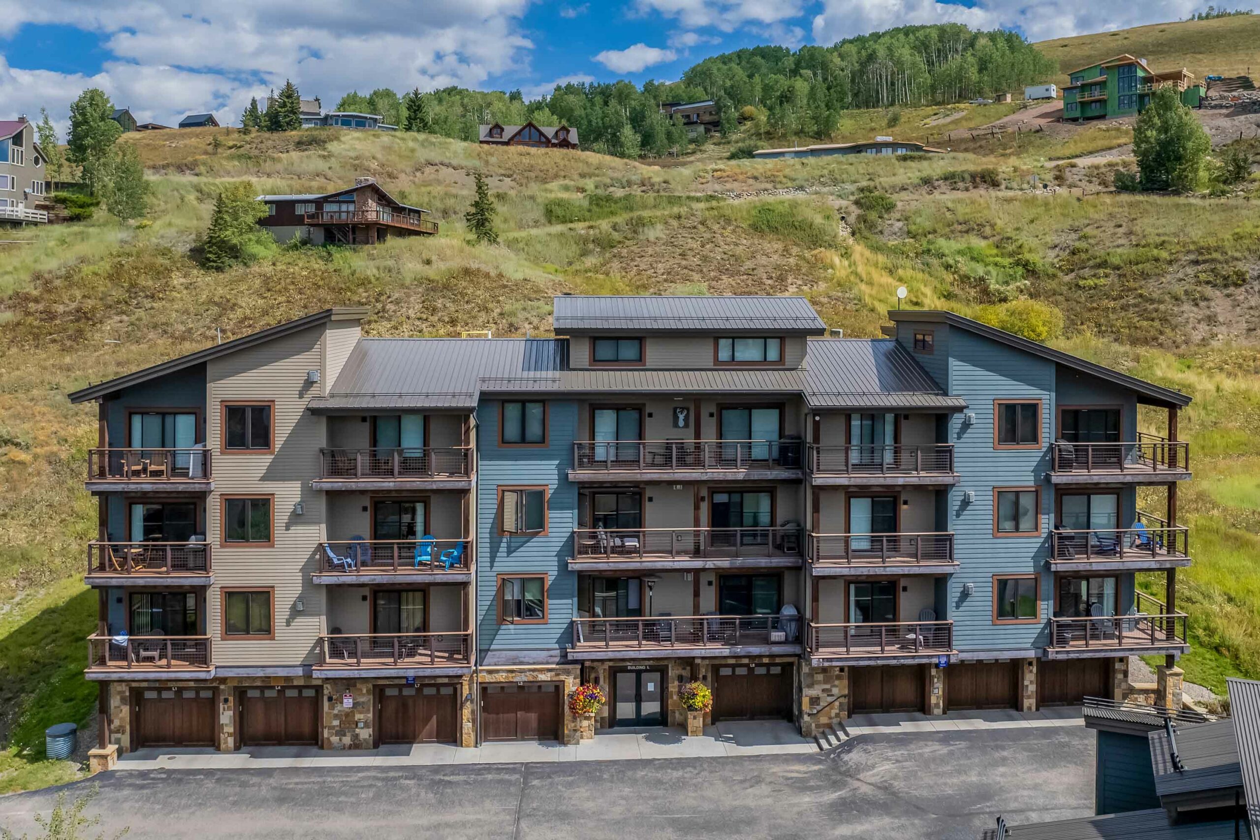 11 Crested Mountain Lane L4 Mt. Crested Butte, CO - Front of Condo_