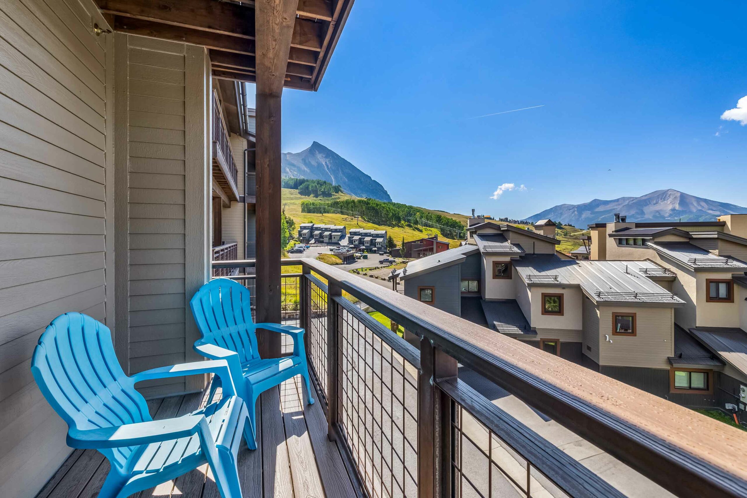 11 Crested Mountain Lane L4 Mt. Crested Butte, CO - Balcony