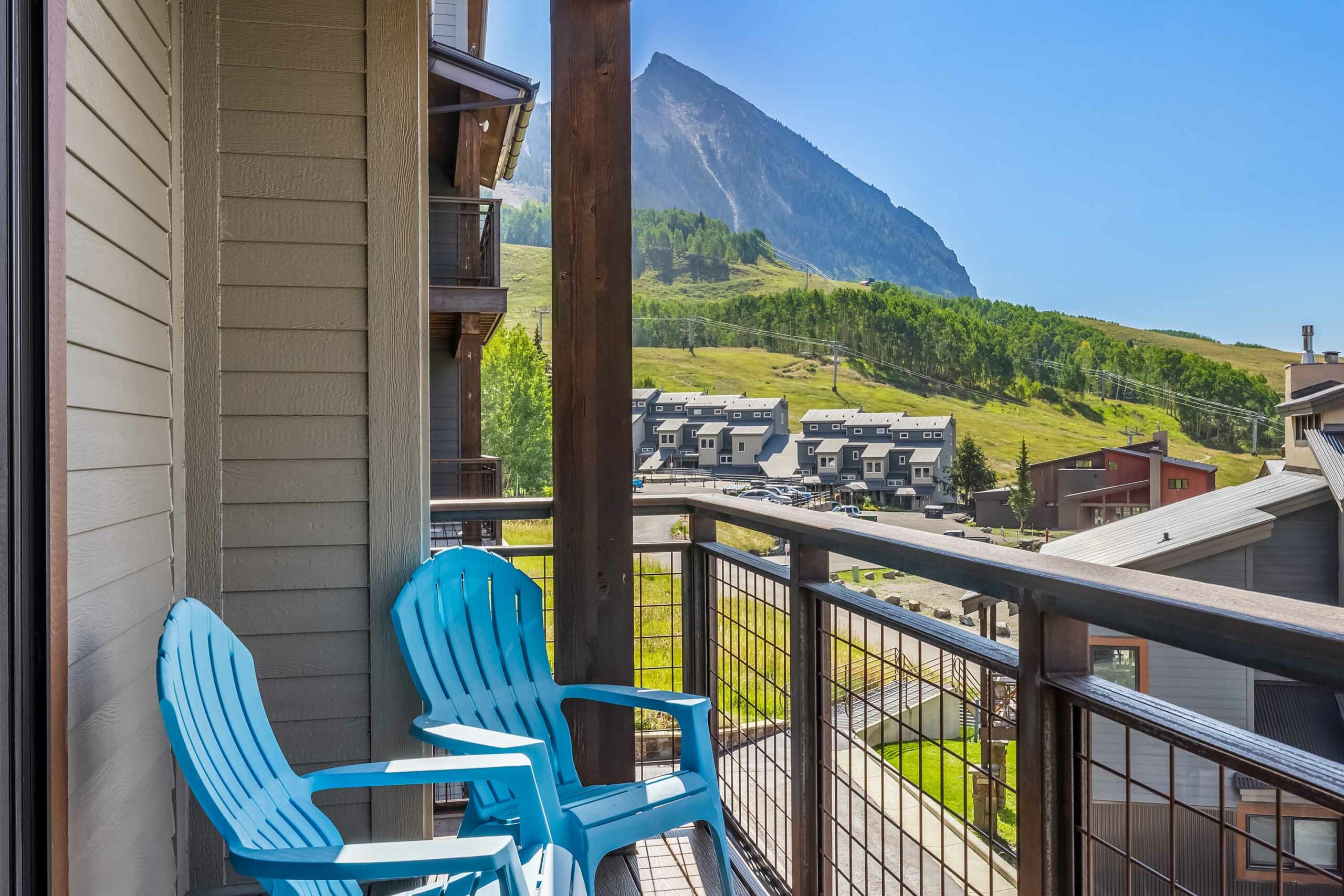 11 Crested Mountain Lane L4 Mt. Crested Butte, CO - Balcony