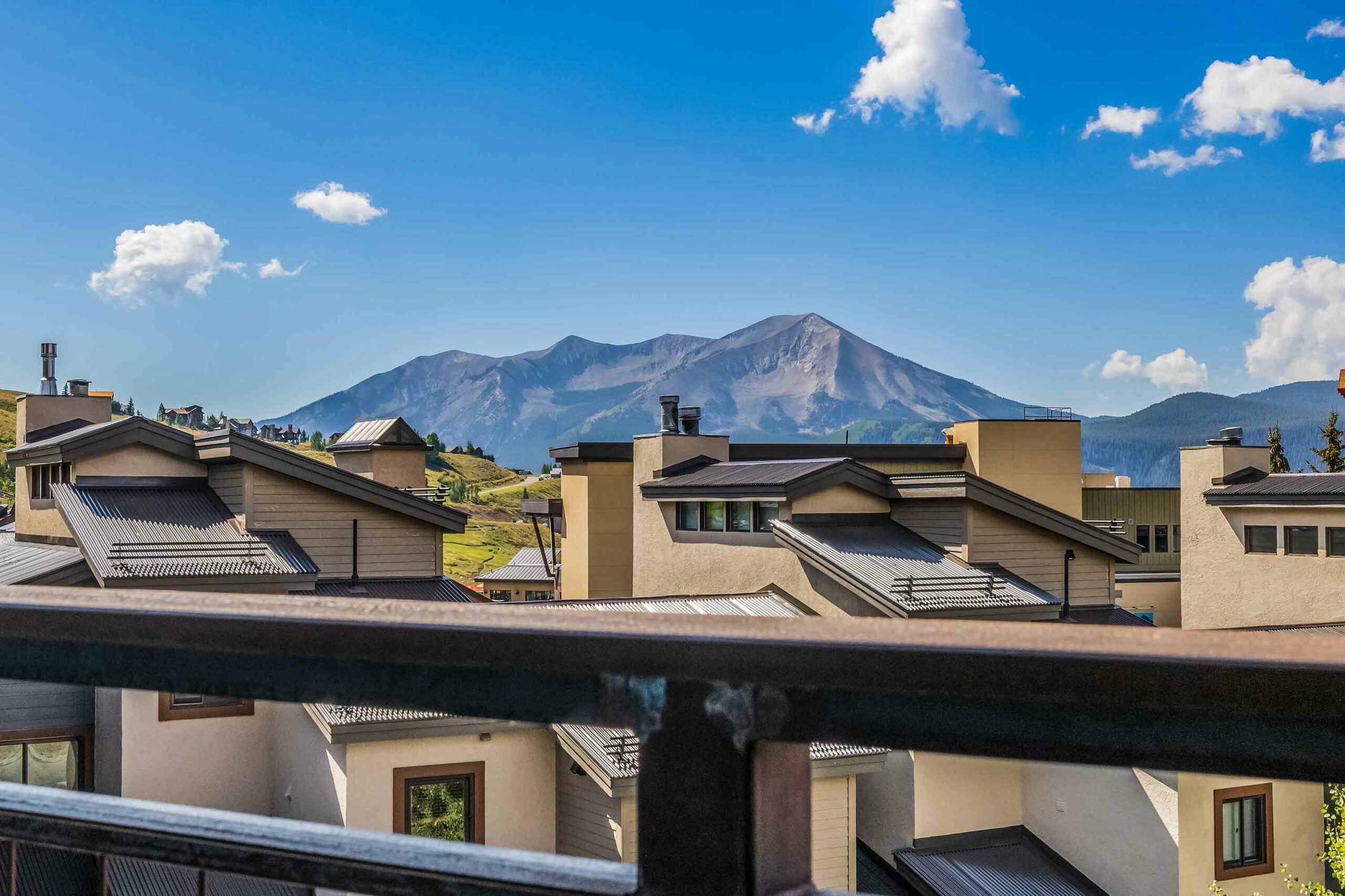 11 Crested Mountain Lane L4 Mt. Crested Butte, CO - Balcony View