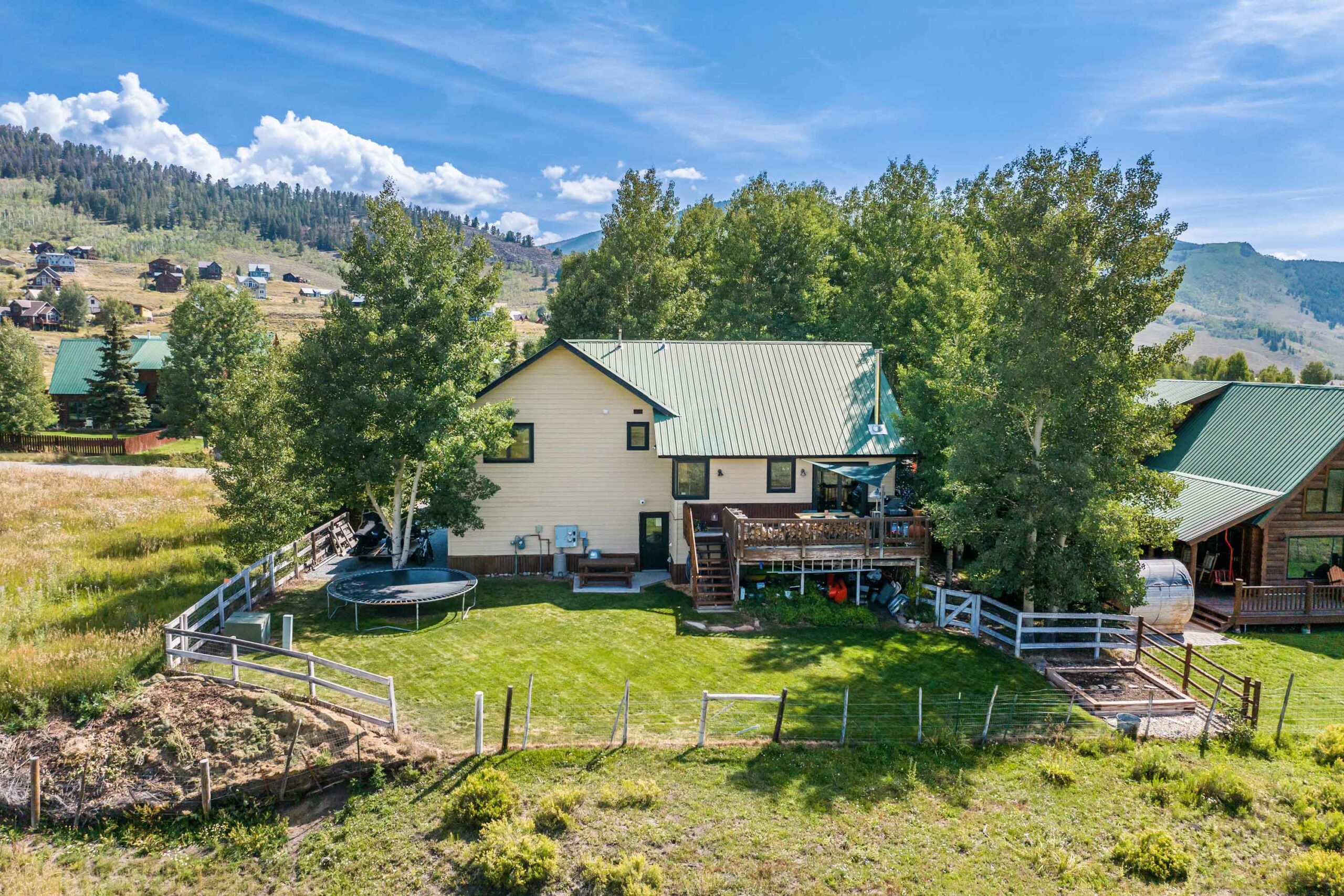 41 Goren Street Crested Butte, CO - Back of House