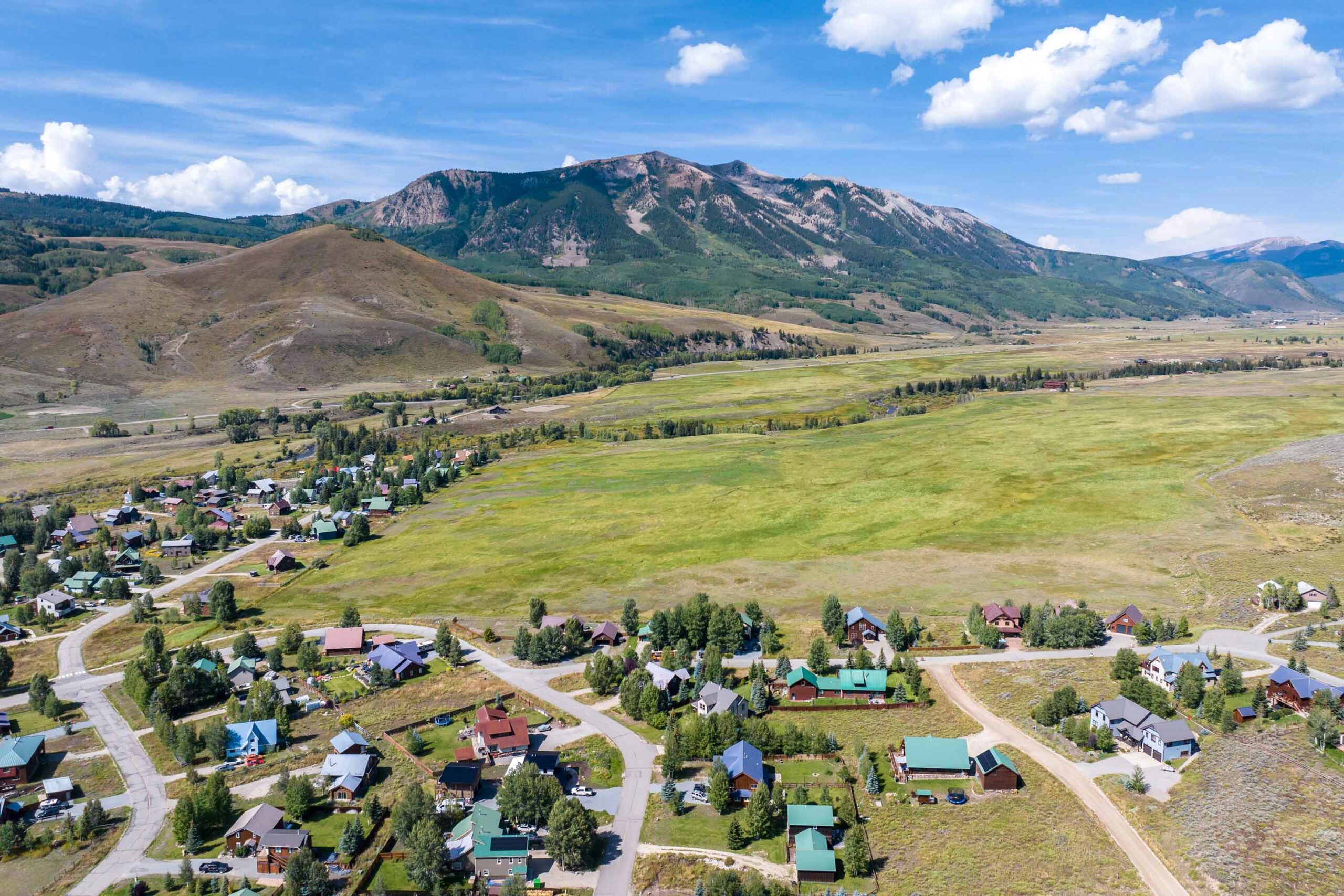 41 Goren Street Crested Butte, CO - Drone View