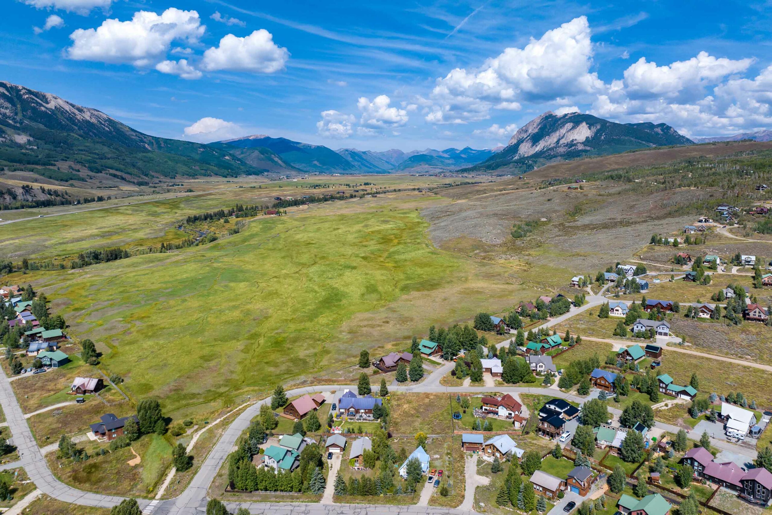 41 Goren Street Crested Butte, CO - Drone View