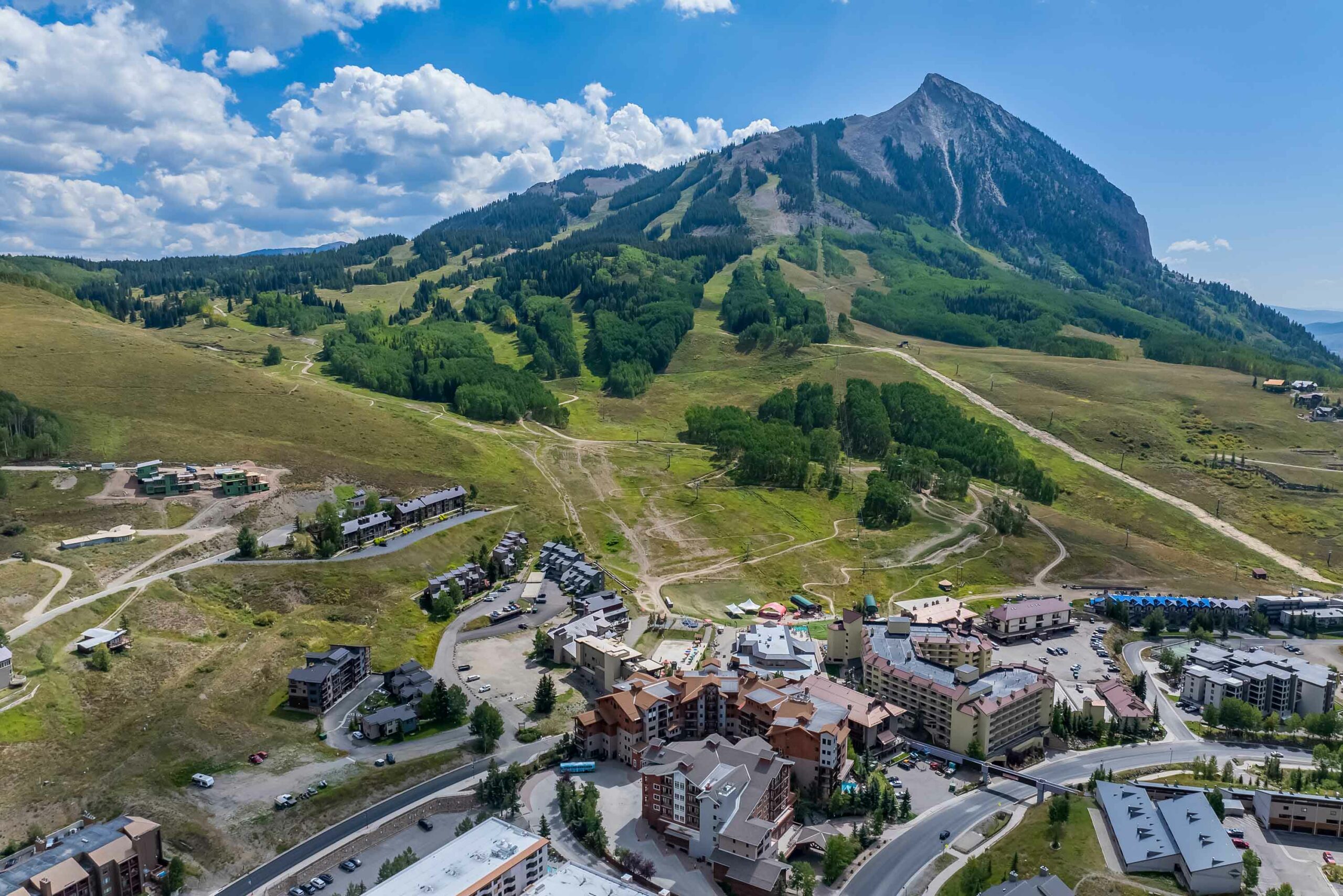 11 Crested Mountain Lane L4 Mt. Crested Butte, CO - Drone View