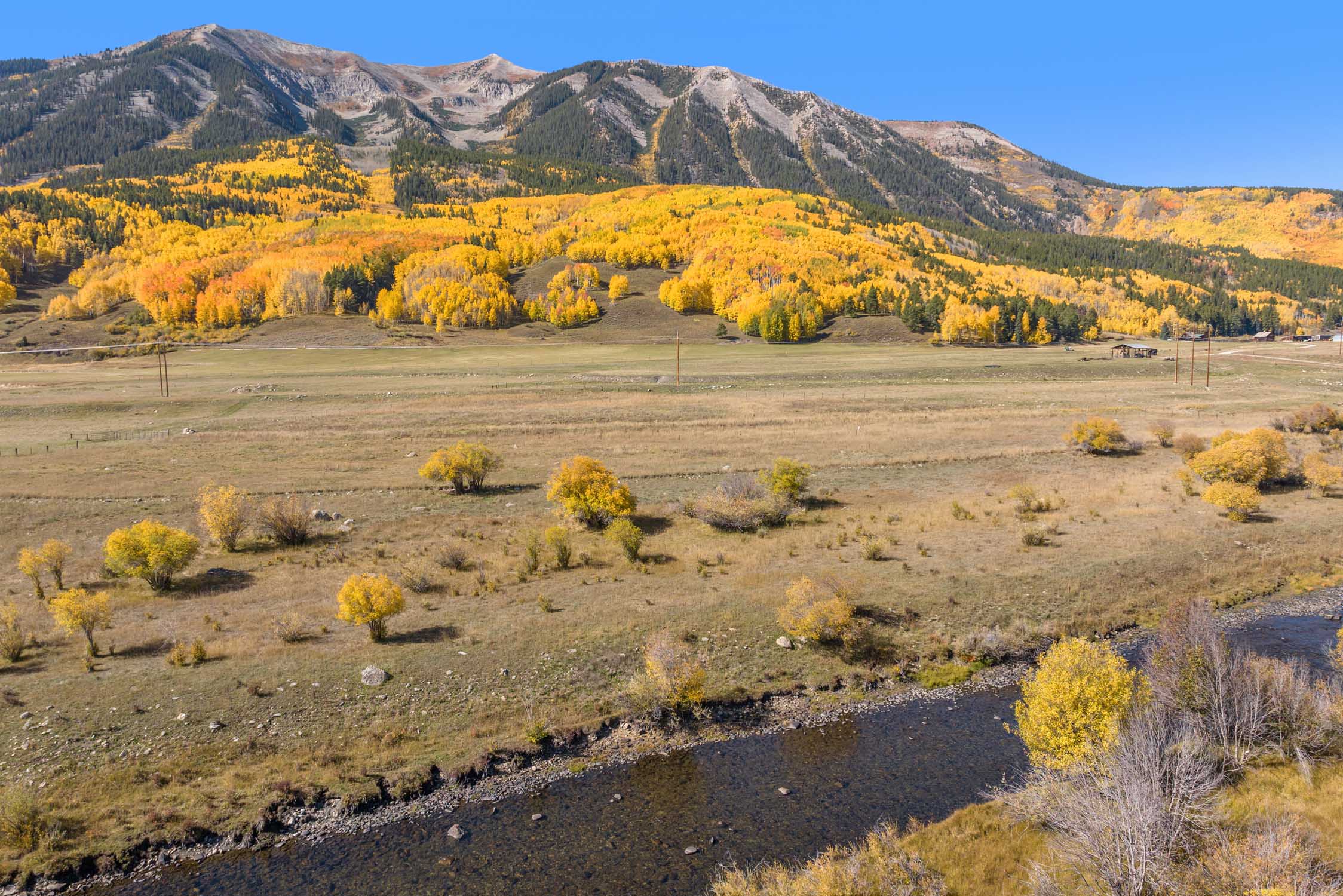 TBD Highway 135 Crested Butte, CO. - Drone View