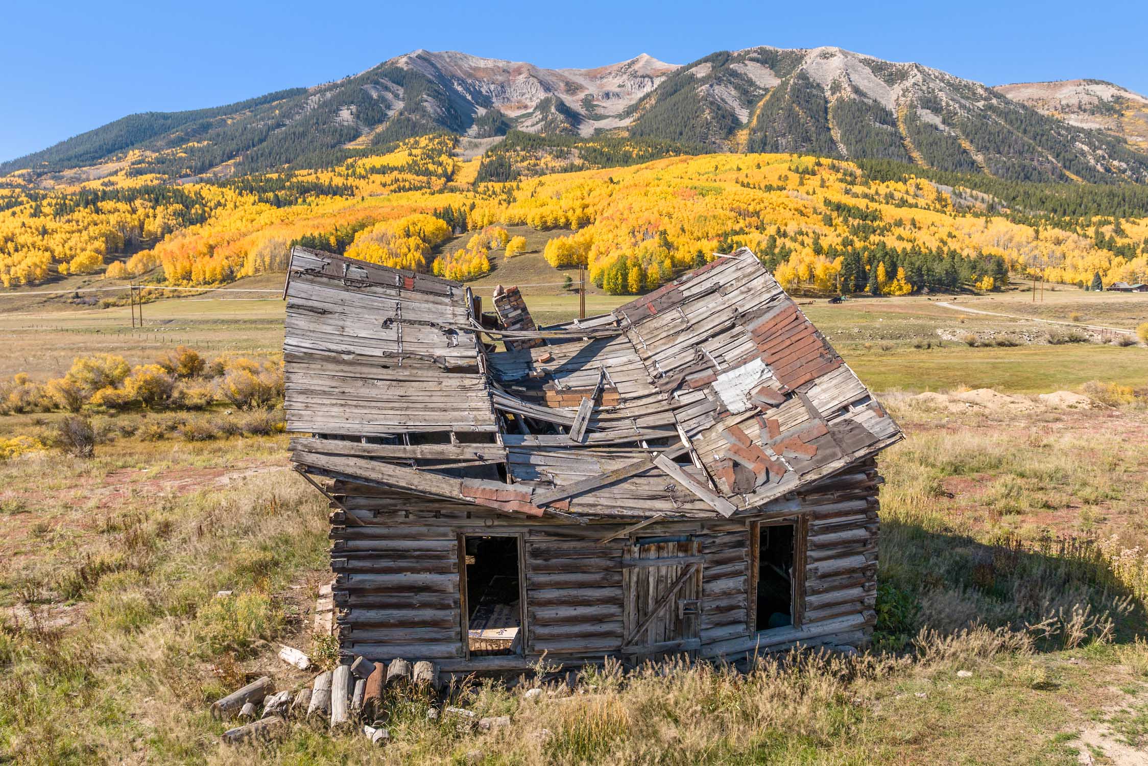 TBD Highway 135 Crested Butte, CO. - Drone View