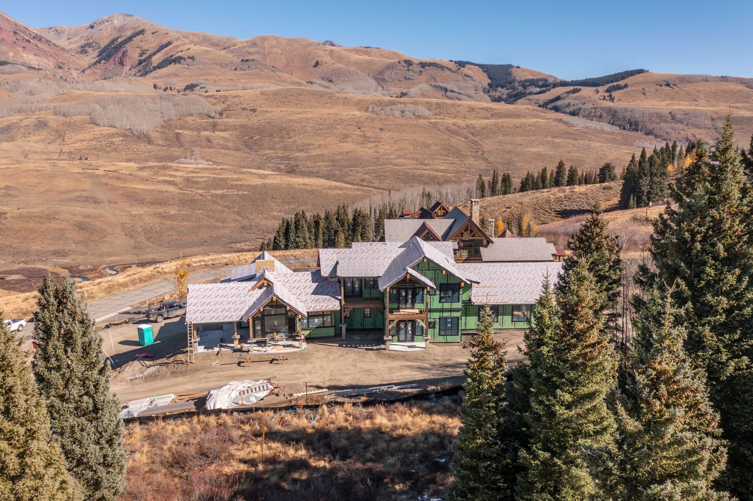 18 Walking Deer Mt. Crested Butte, Colorado - Side of House