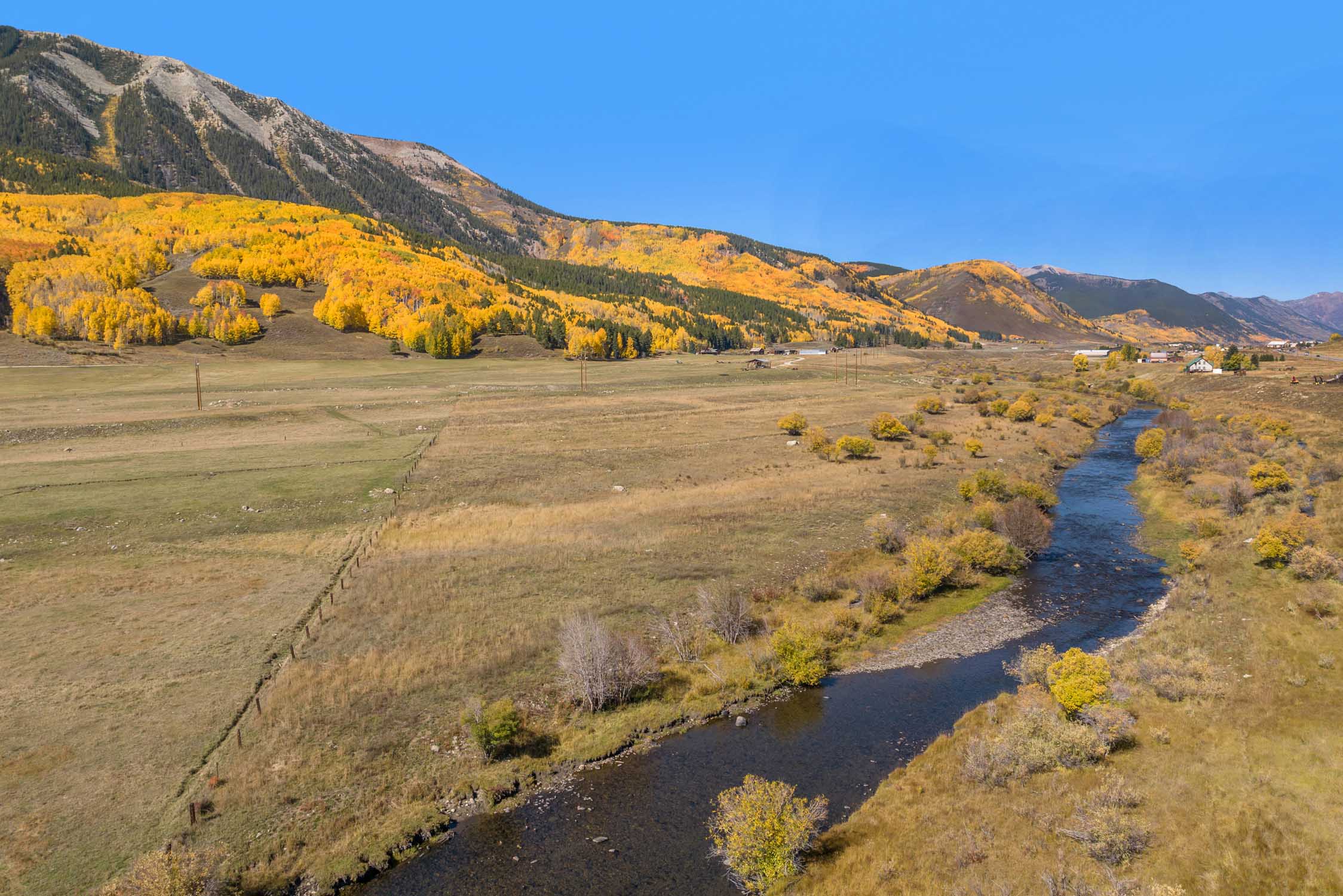 TBD Highway 135 Crested Butte, CO. - Drone View