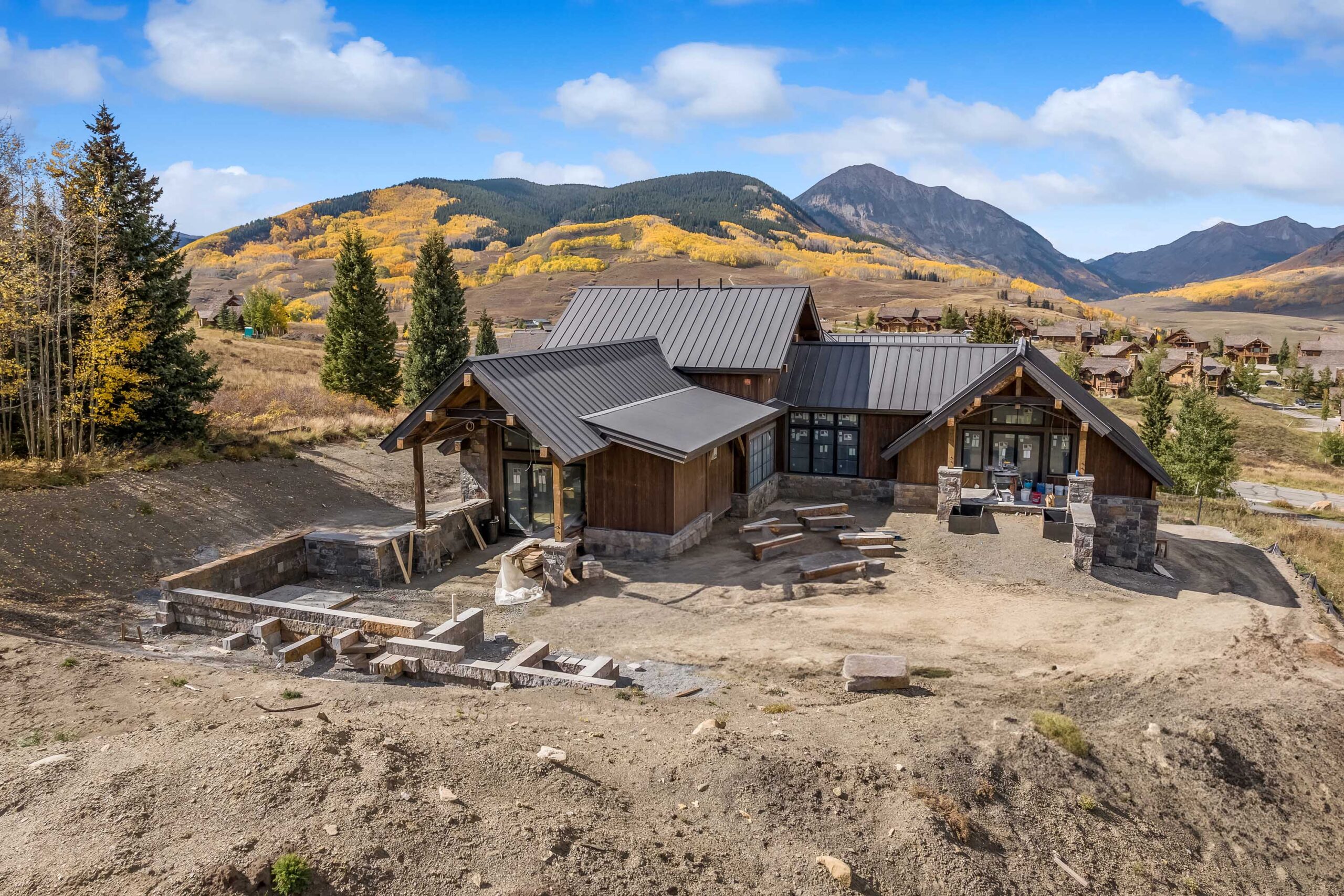 18 Walking Deer Mt. Crested Butte, Colorado - Back of House