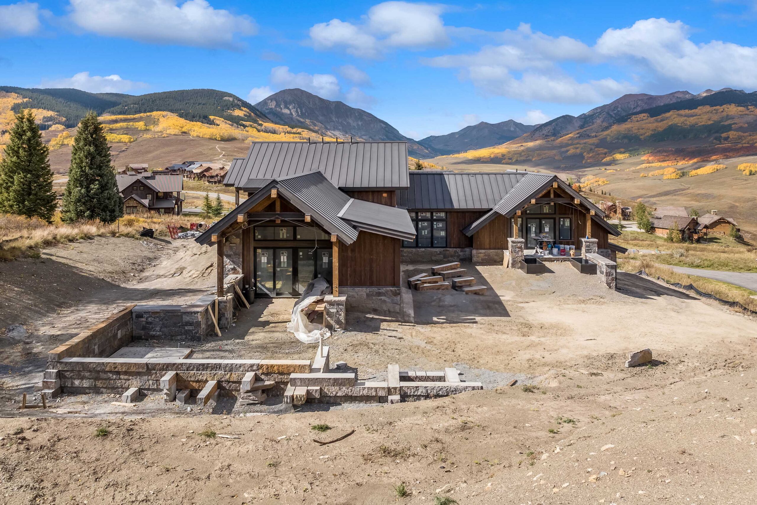 18 Walking Deer Mt. Crested Butte, Colorado - Back of House