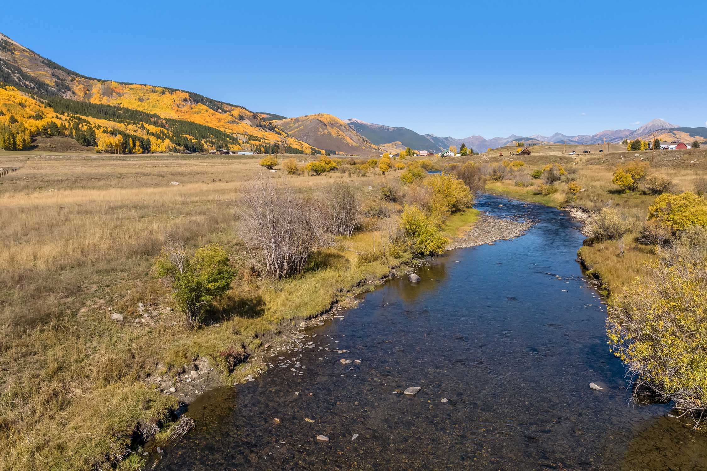 TBD Highway 135 Crested Butte, CO. - Drone View