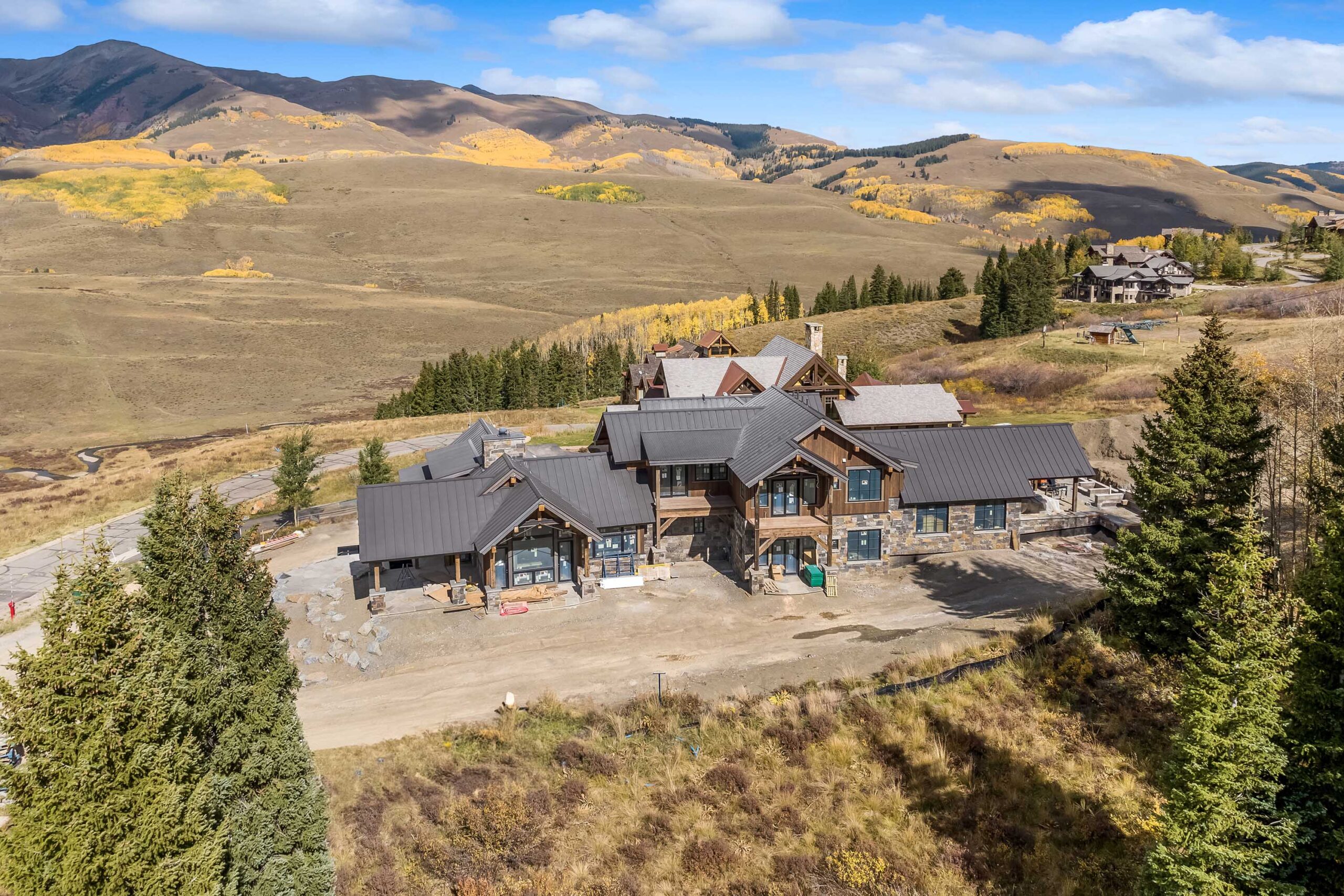 18 Walking Deer Mt. Crested Butte, Colorado - Drone View