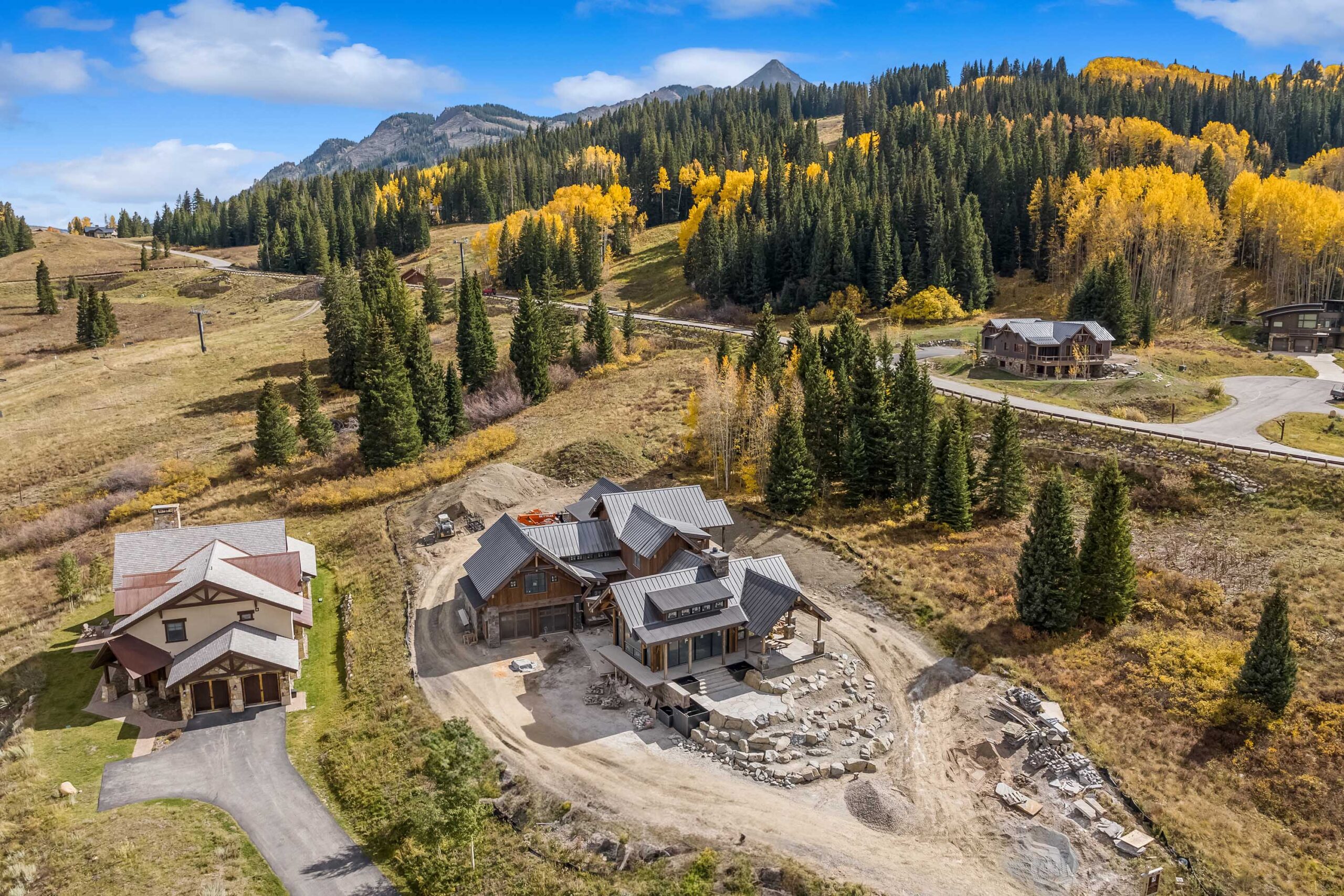 18 Walking Deer Mt. Crested Butte, Colorado - Drone View