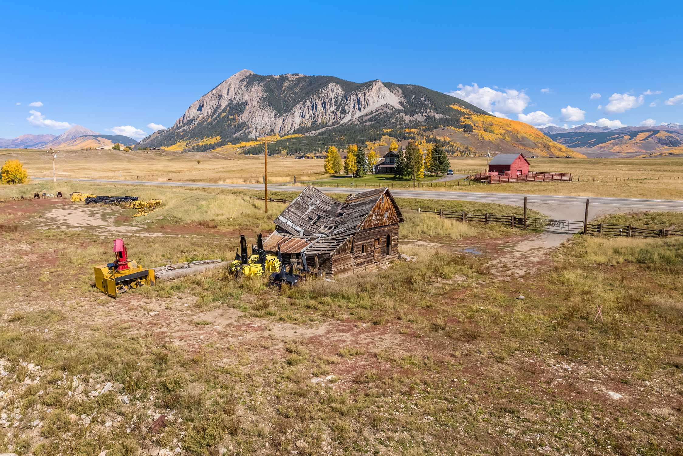 TBD Highway 135 Crested Butte, CO. - Drone View