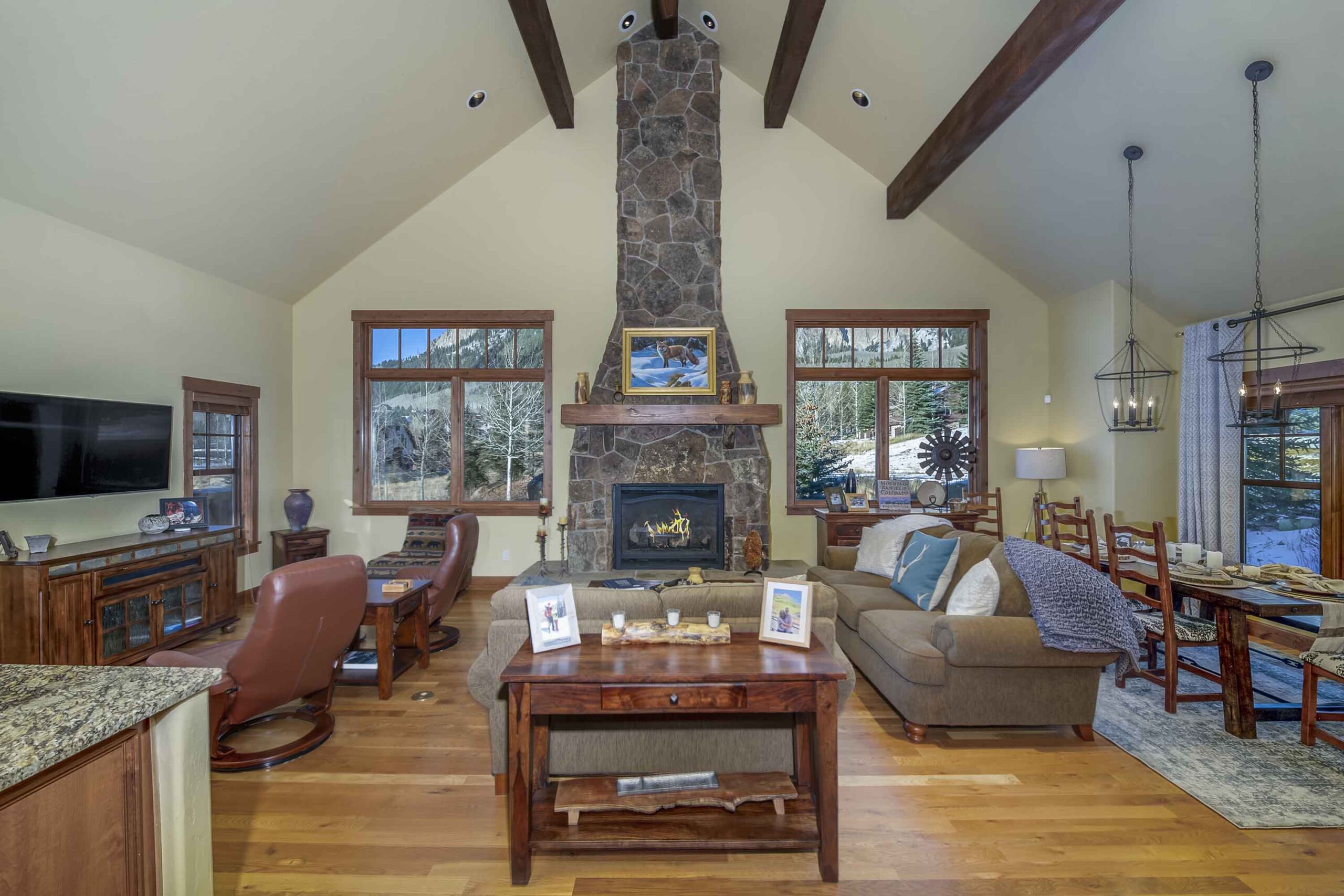 81 Par Lane Crested Butte, CO - Living Room