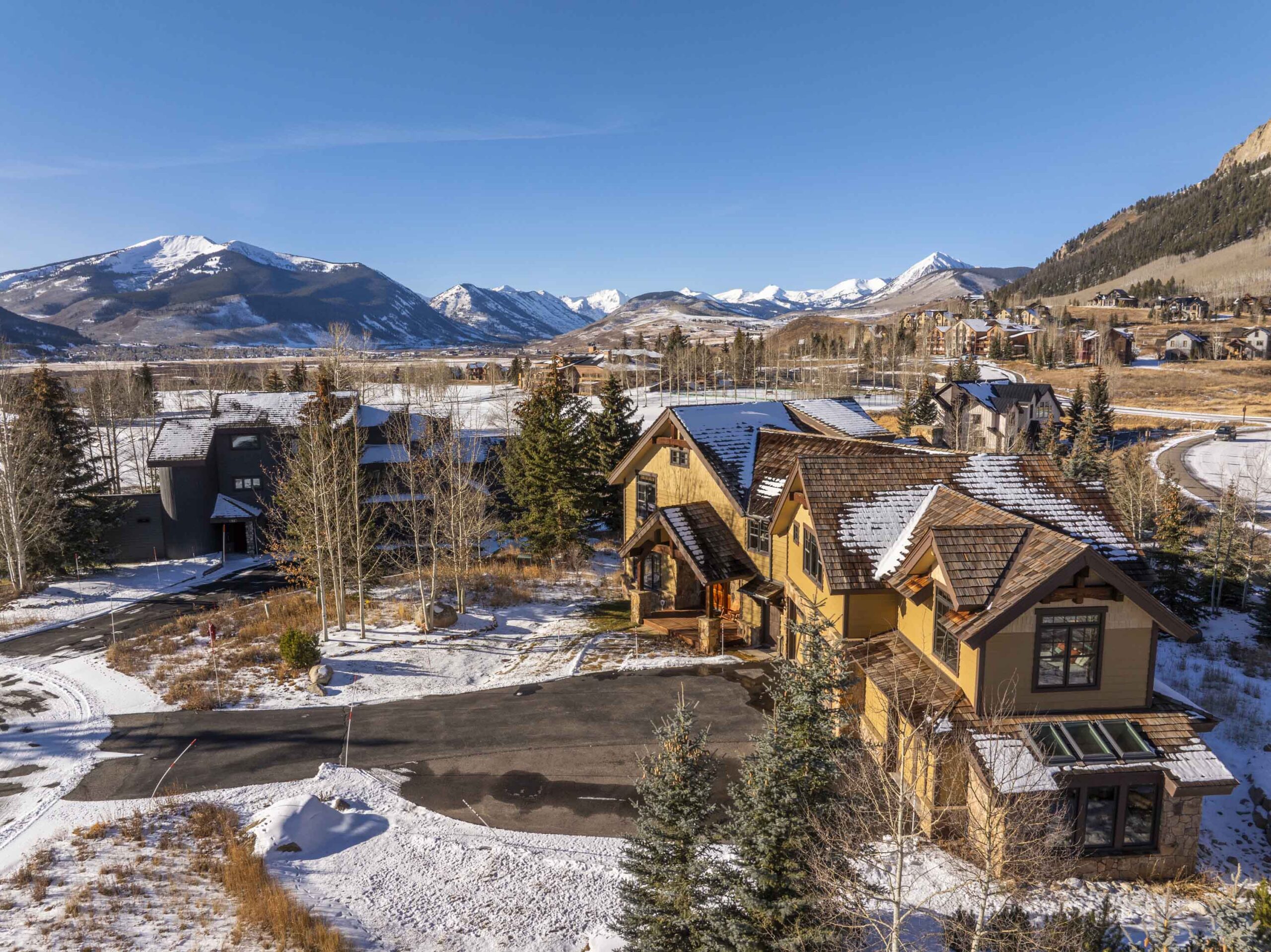 81 Par Lane Crested Butte, CO - Drone View