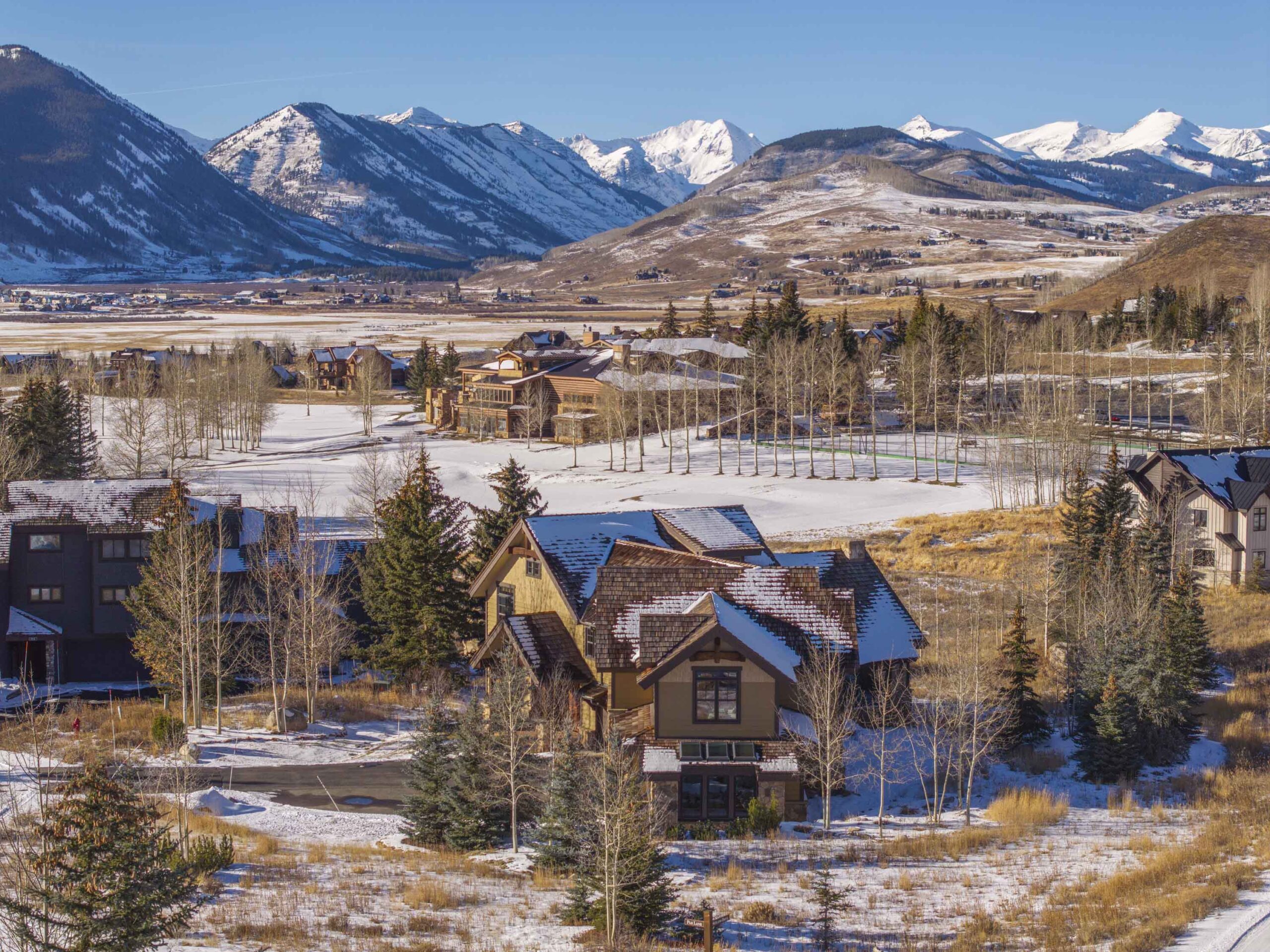 81 Par Lane Crested Butte, CO - Drone View