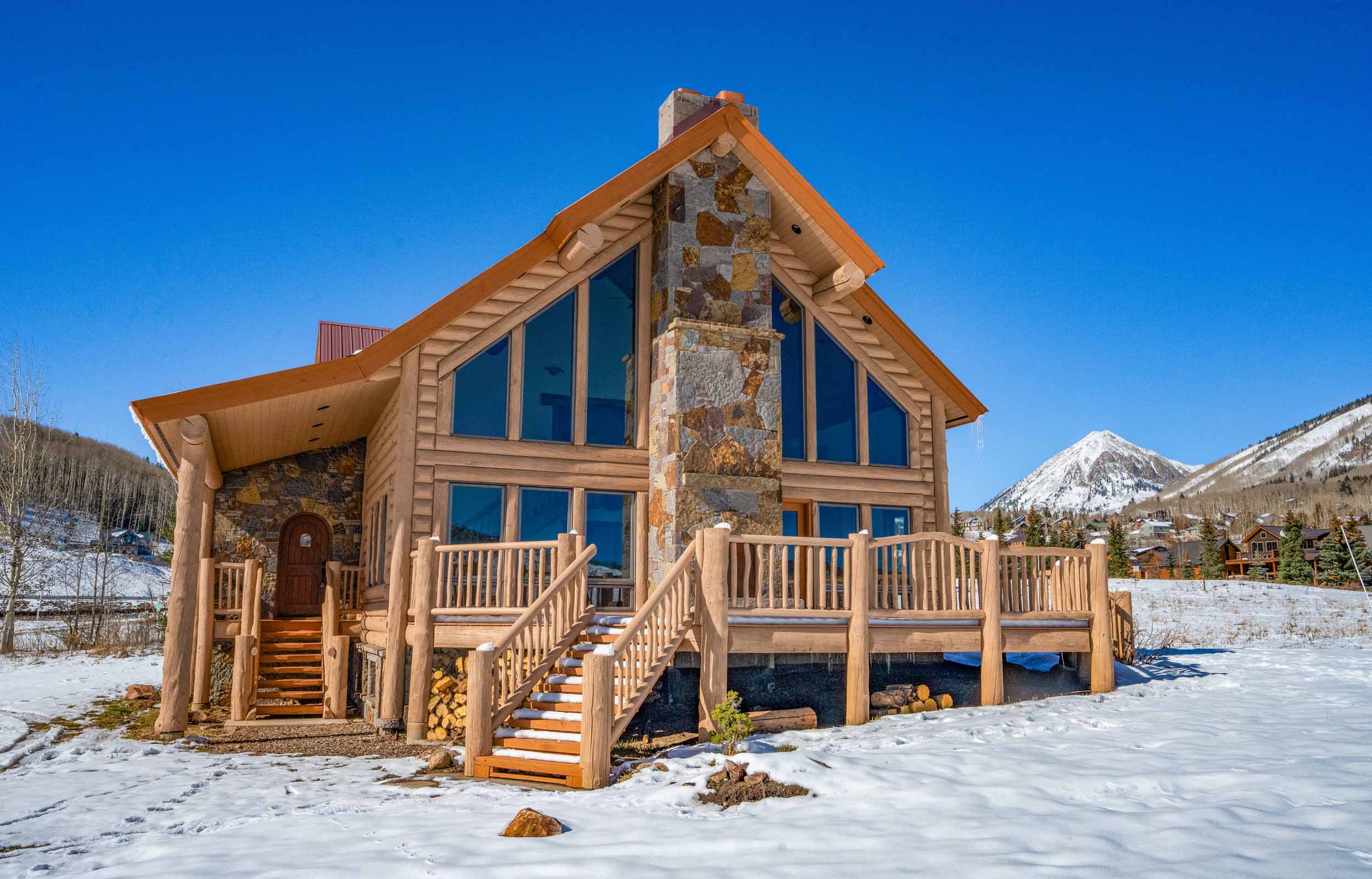 1010 Washington Gulch Road Crested Butte, CO - Front of House