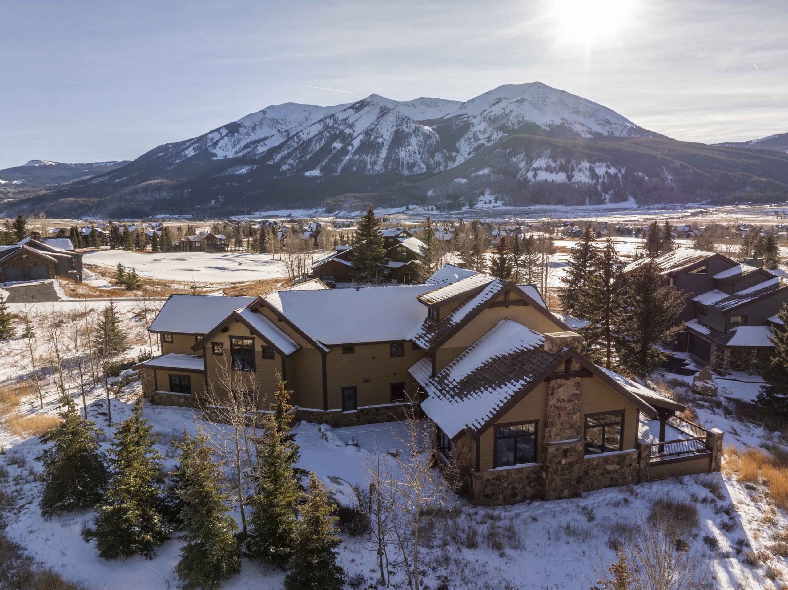 81 Par Lane Crested Butte, CO - Drone View