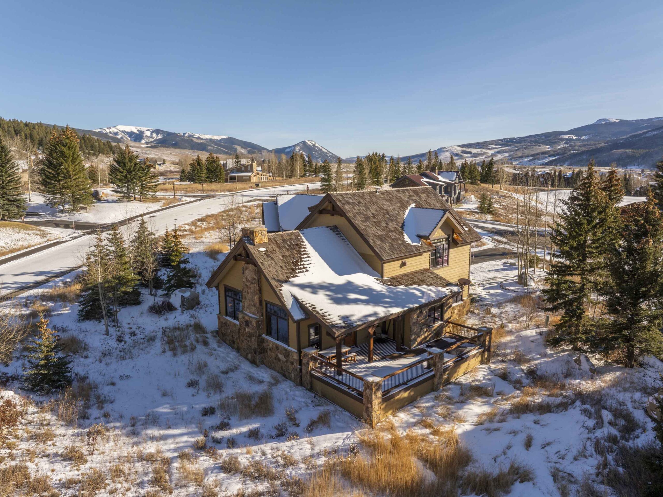 81 Par Lane Crested Butte, CO - Drone View