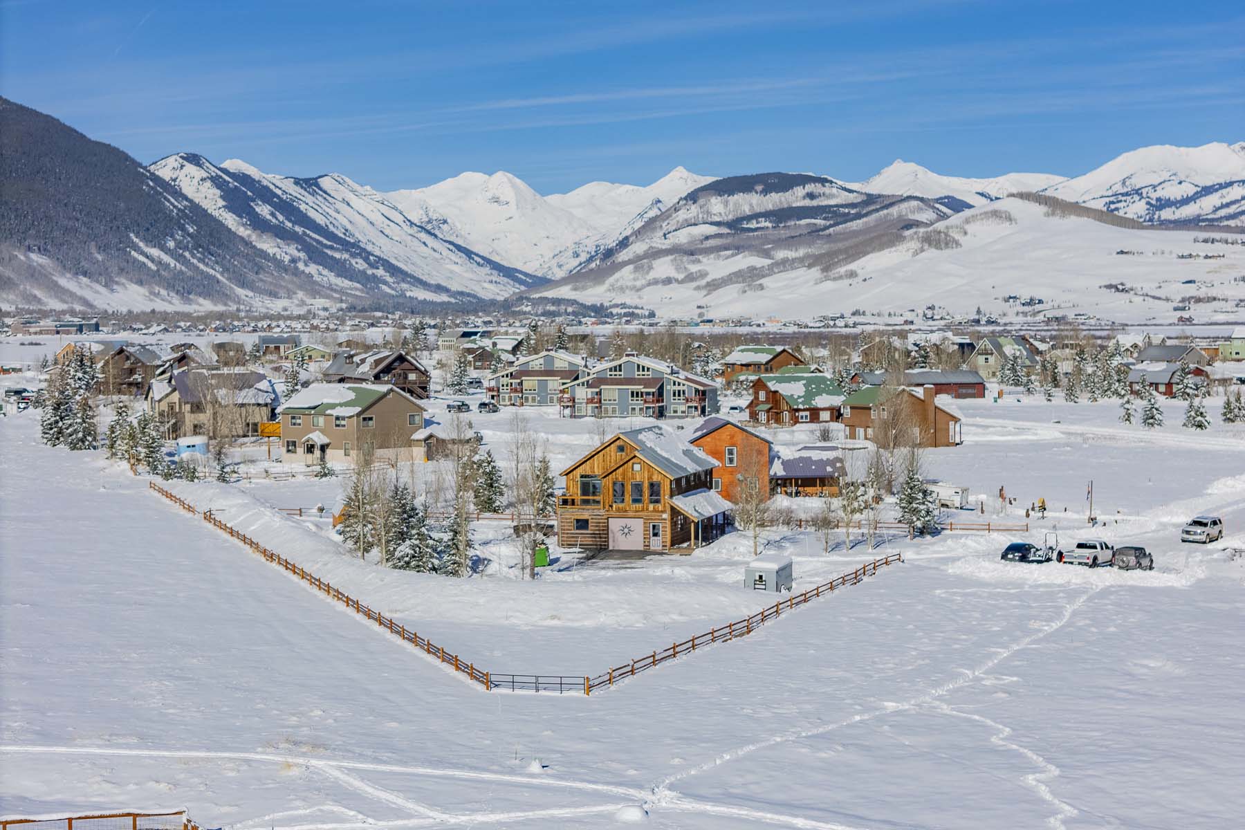 5 Slate View Lane, Crested Butte, CO 81224 - Drone View