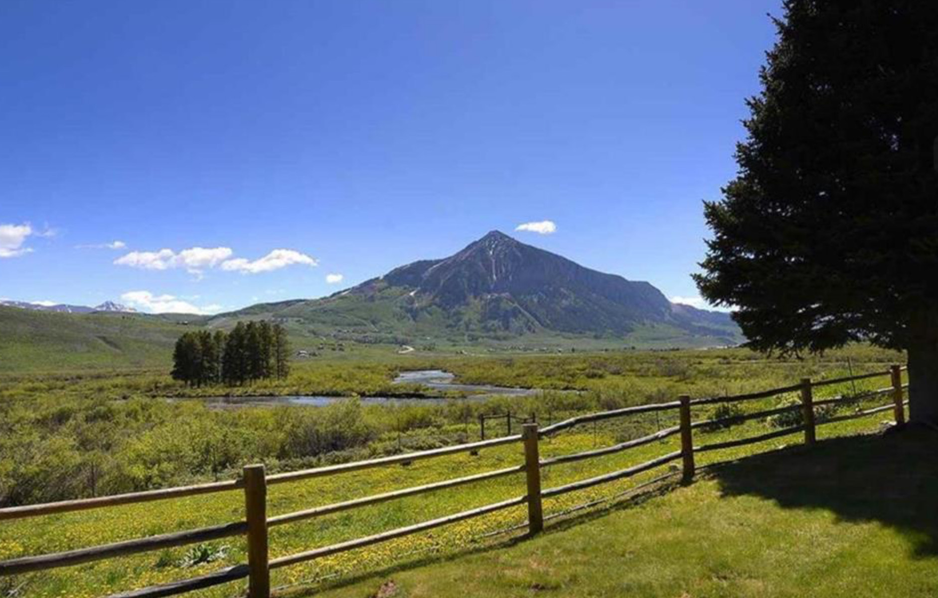 594 County Road 4, Crested Butte, CO - Backyard View