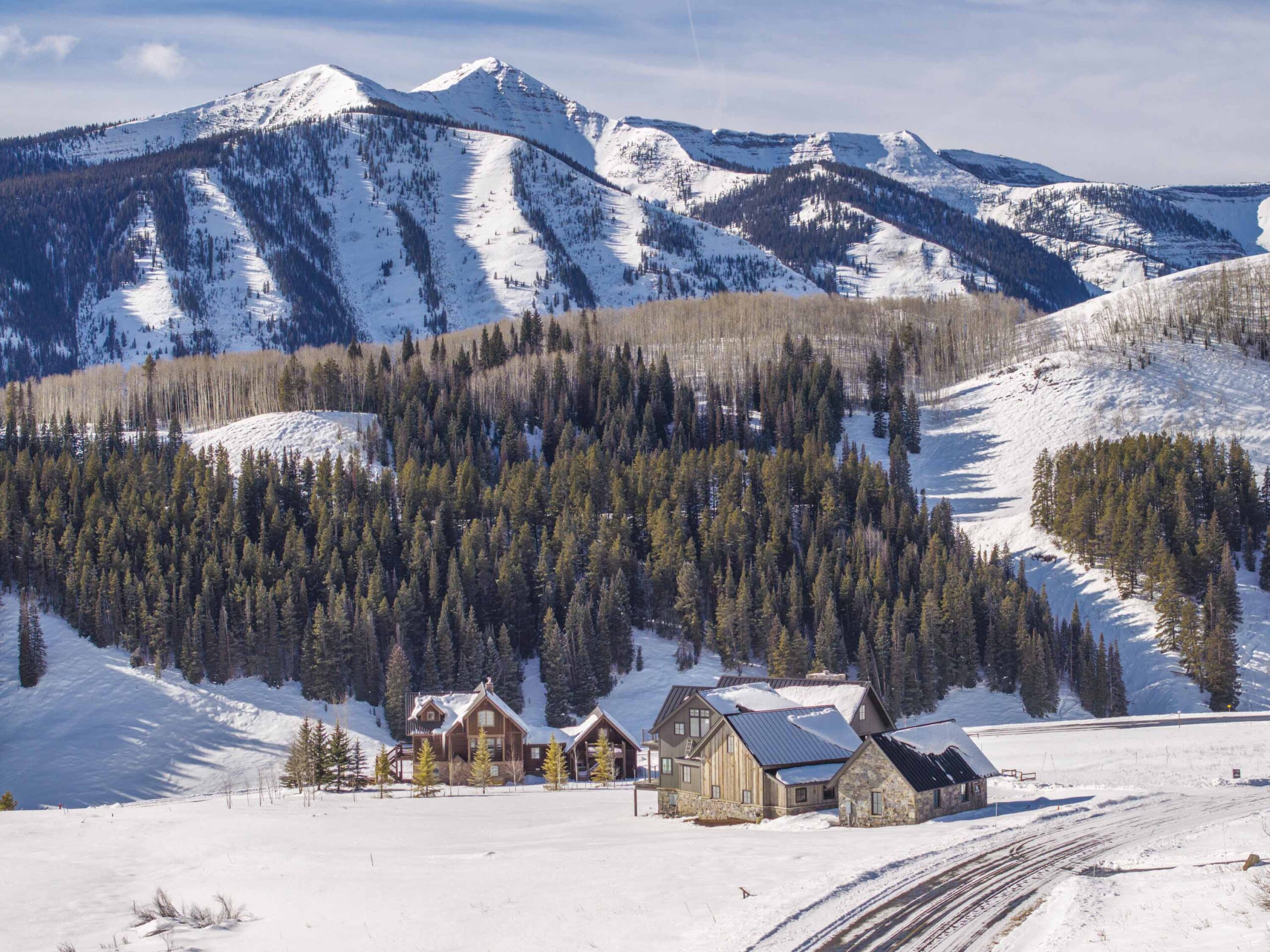 470 Meadow Drive, Crested Butte, CO - Drone View