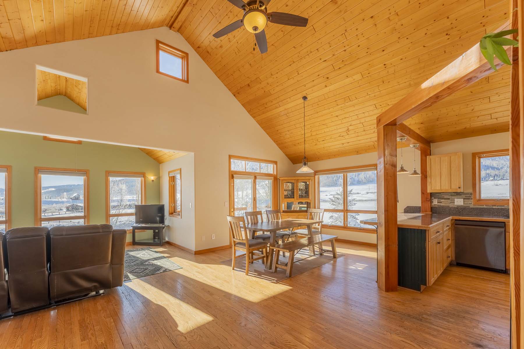 5 Slate View Lane, Crested Butte, CO 81224 - Dining, Living, Kitchen