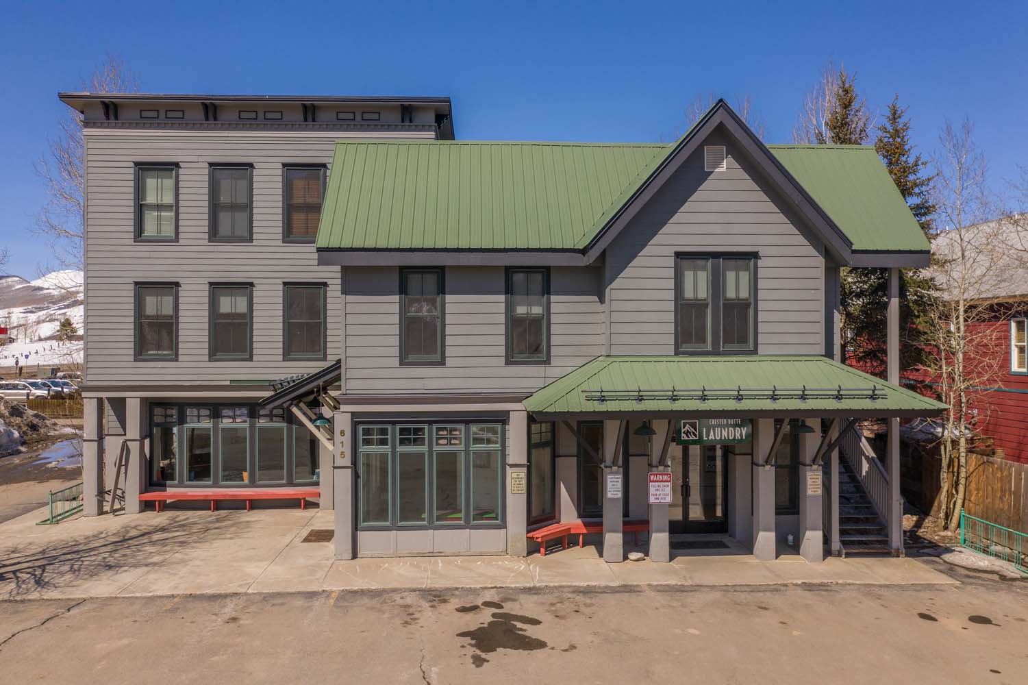 615 Teocallie Avenue, Crested Butte, CO 81224 - Front of Building