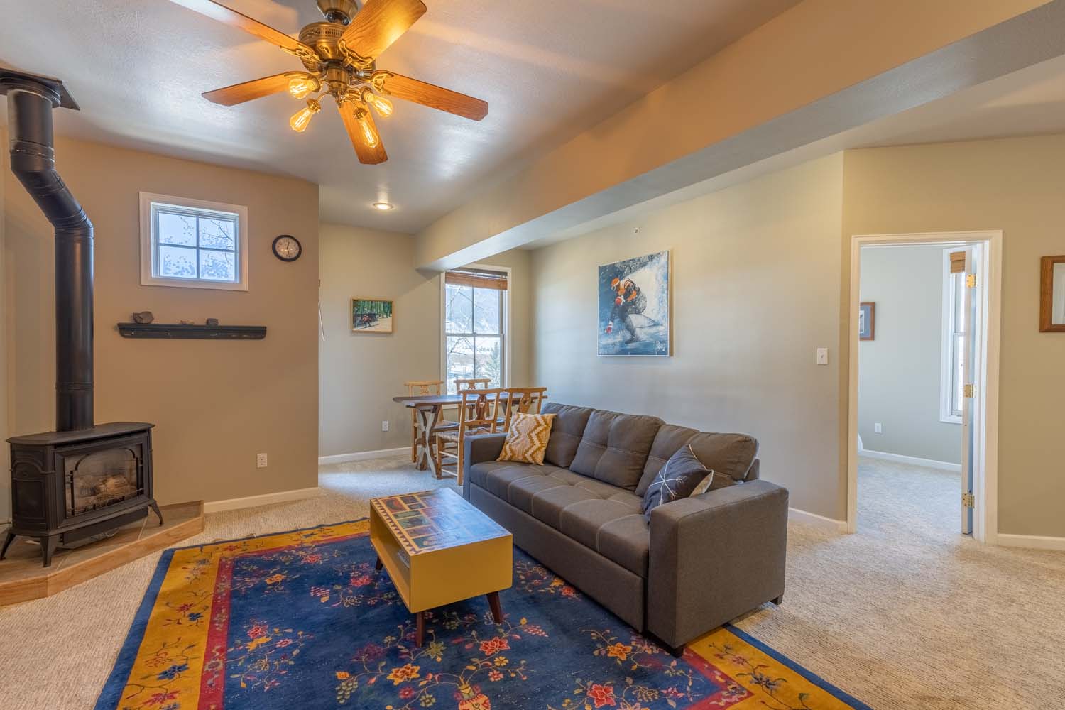 615 Teocallie Avenue, Crested Butte, CO 81224 - Living Space