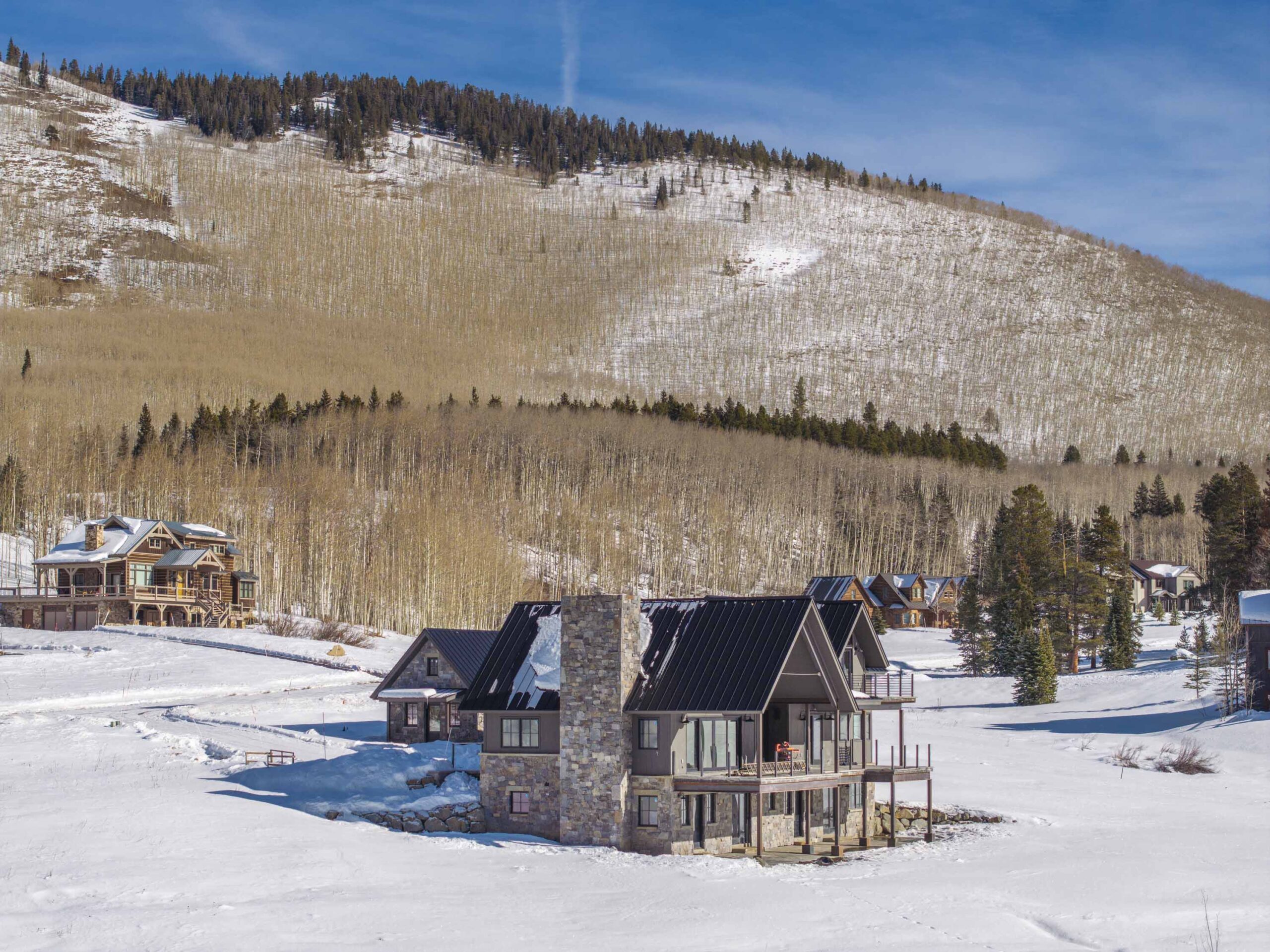 470 Meadow Drive, Crested Butte, CO - Drone View