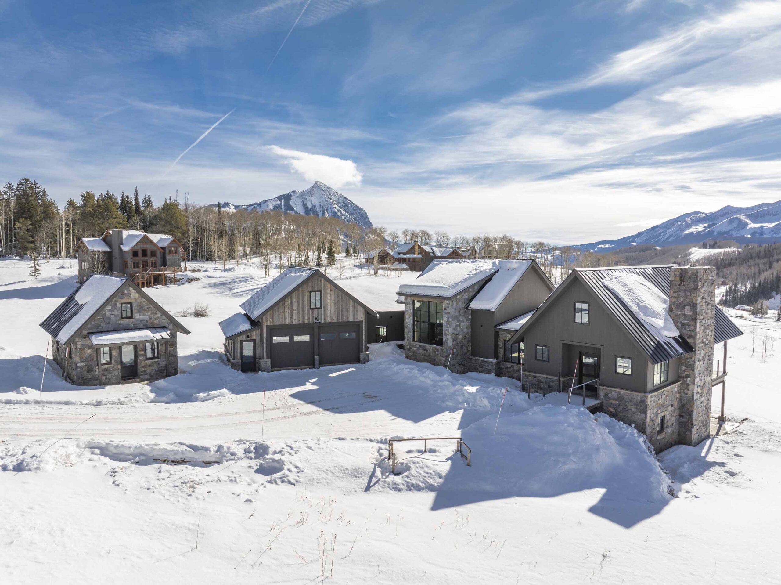 470 Meadow Drive, Crested Butte, CO - Drone View