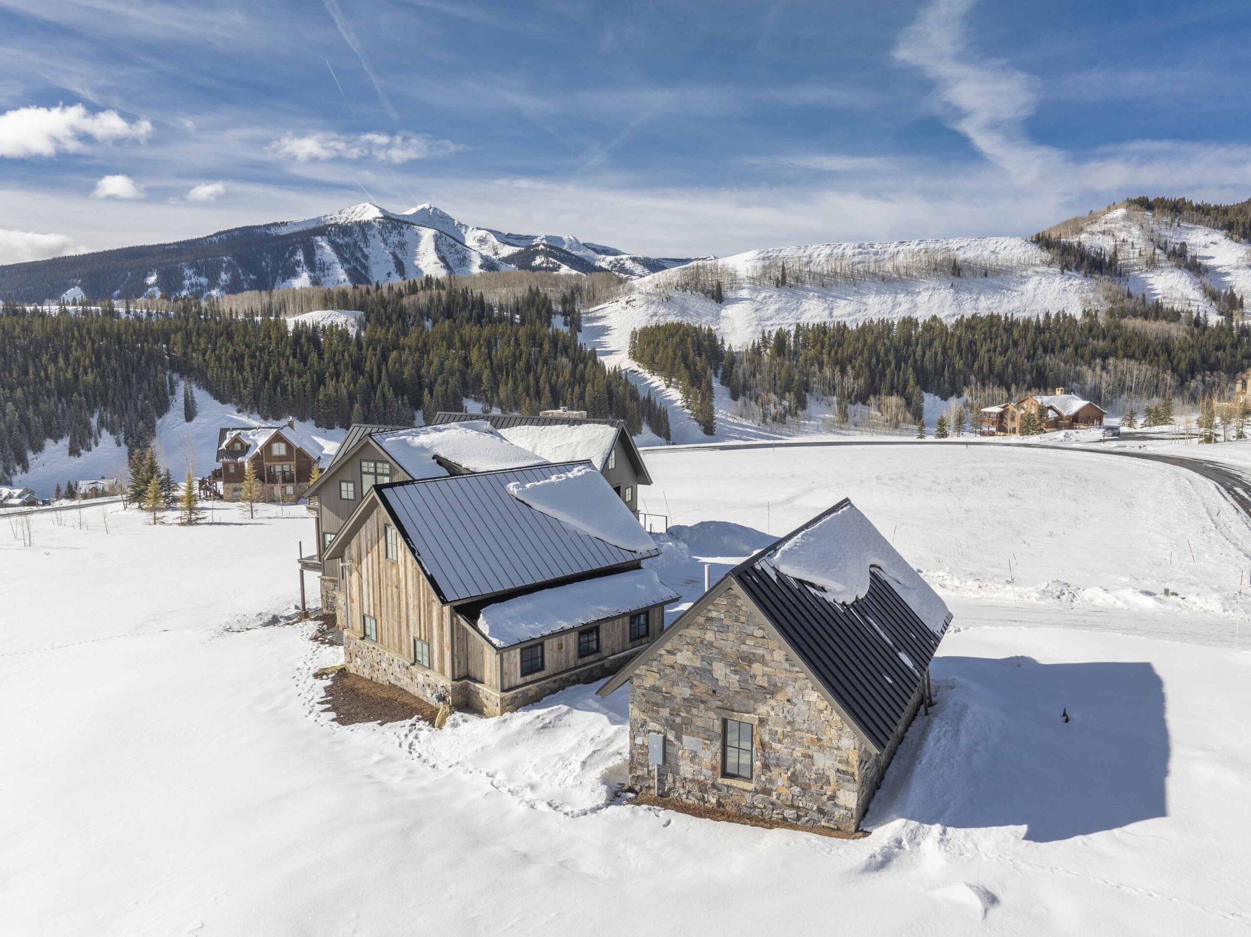 470 Meadow Drive, Crested Butte, CO - Drone View