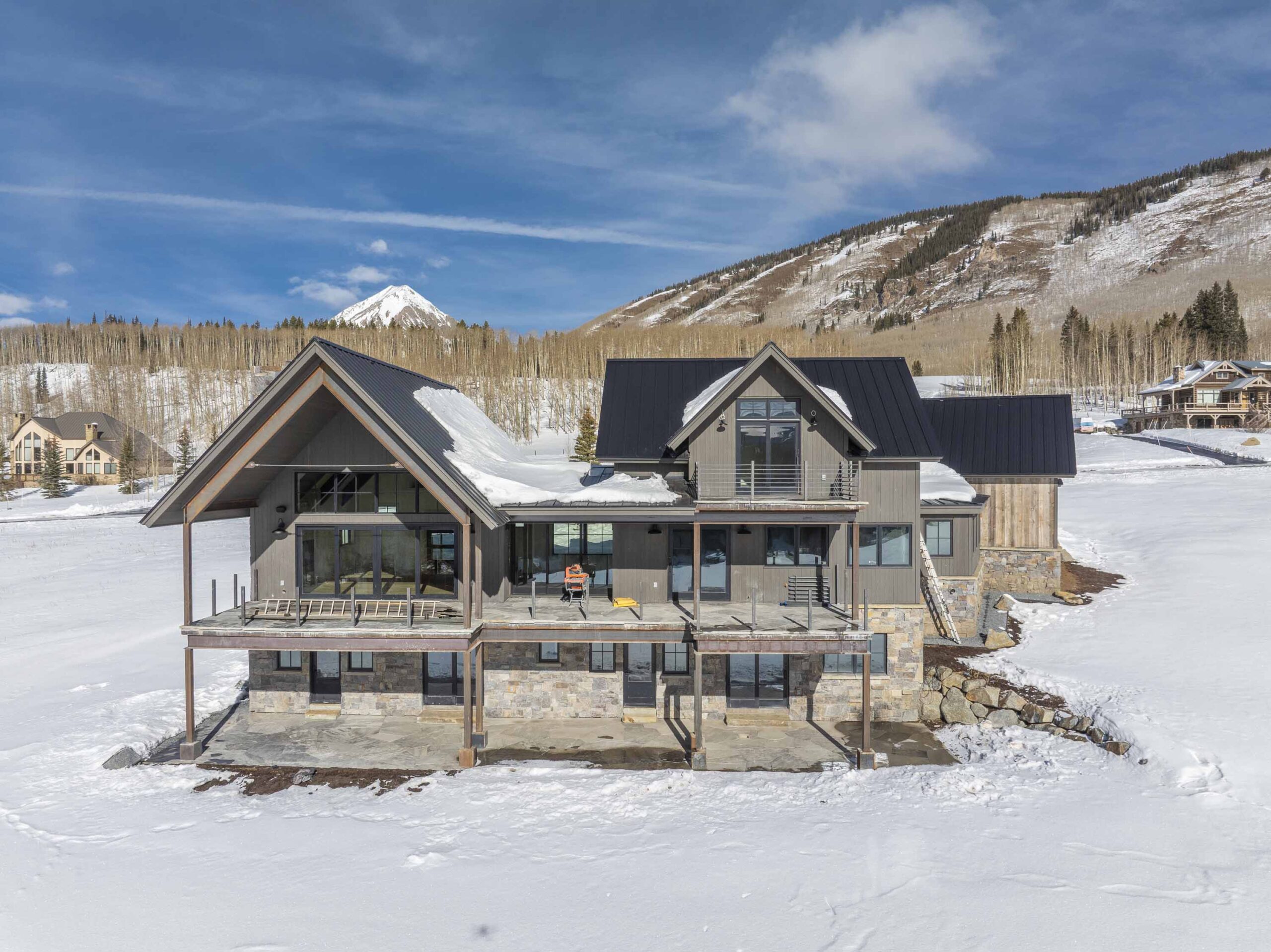 470 Meadow Drive, Crested Butte, CO - Back of House