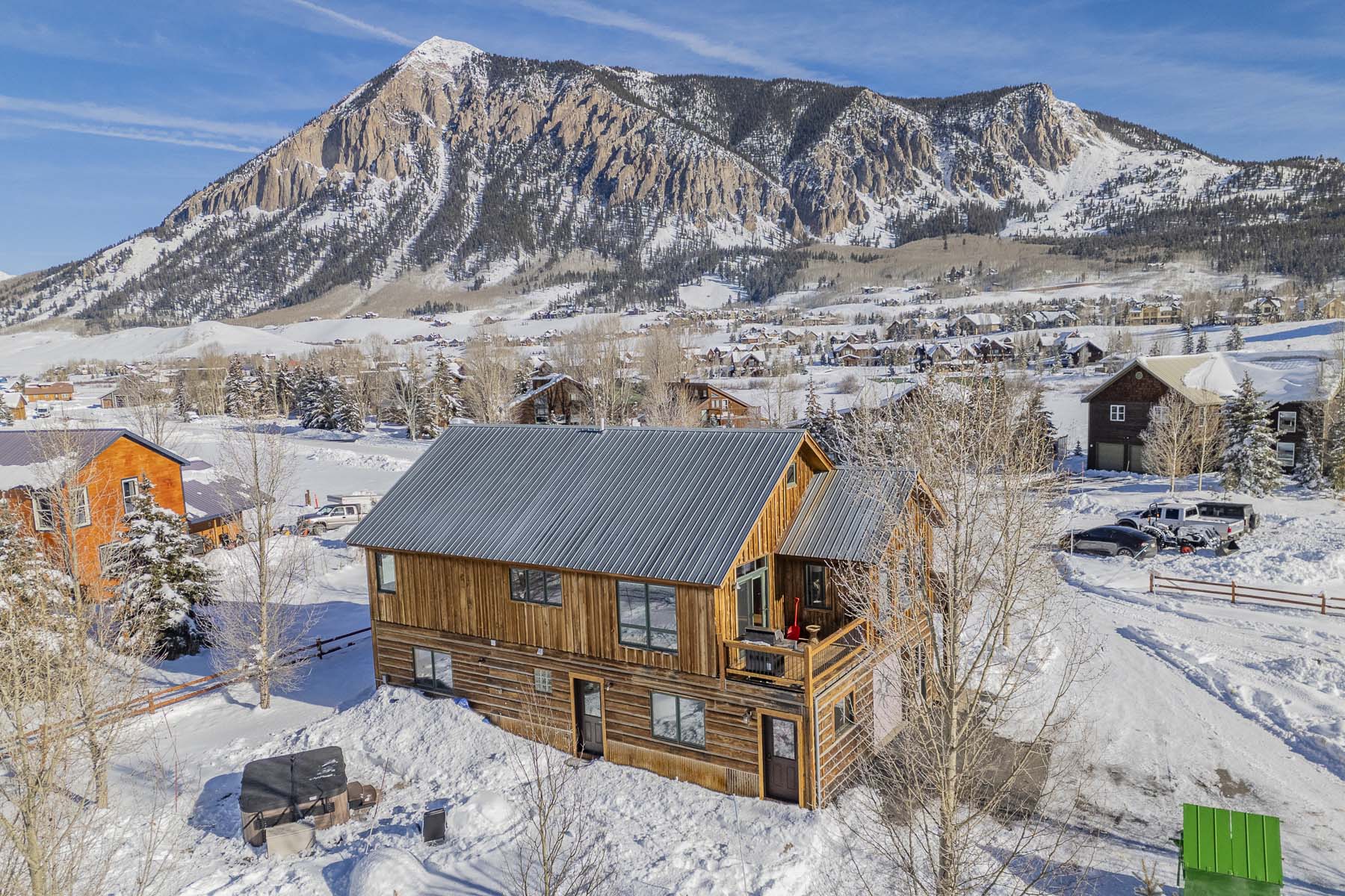 5 Slate View Lane, Crested Butte, CO 81224 - Drone View