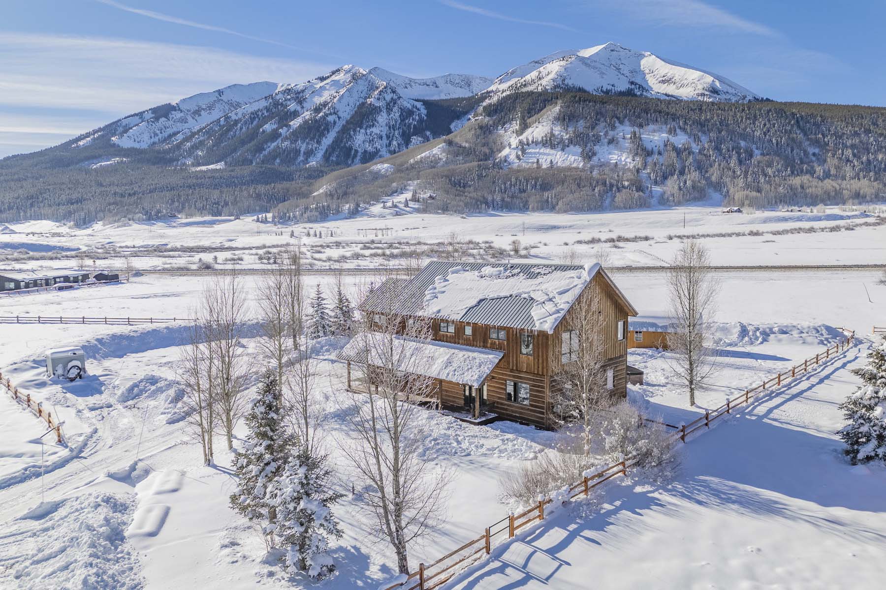 5 Slate View Lane, Crested Butte, CO 81224 - Drone View