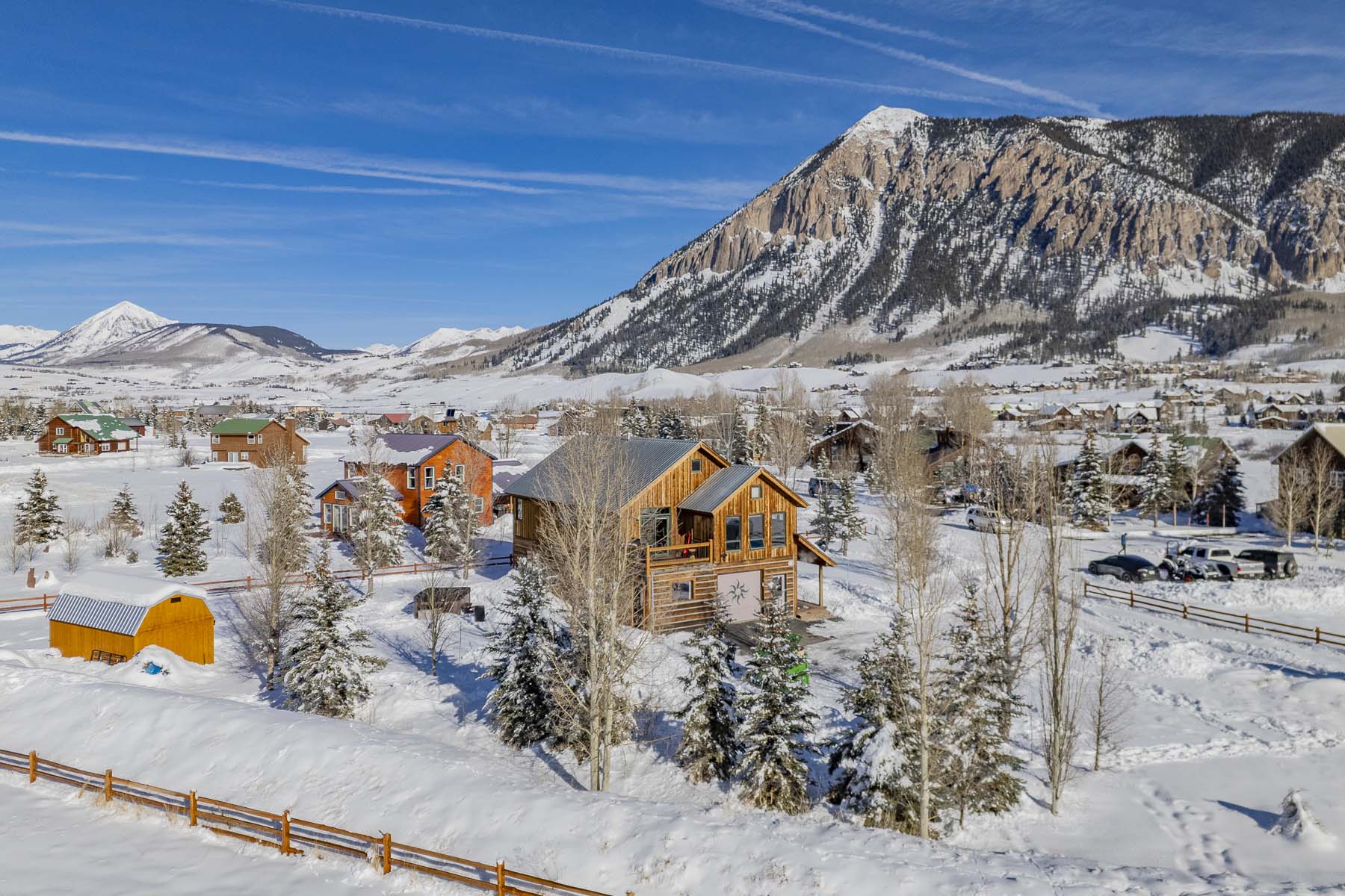 5 Slate View Lane, Crested Butte, CO 81224 - Drone View