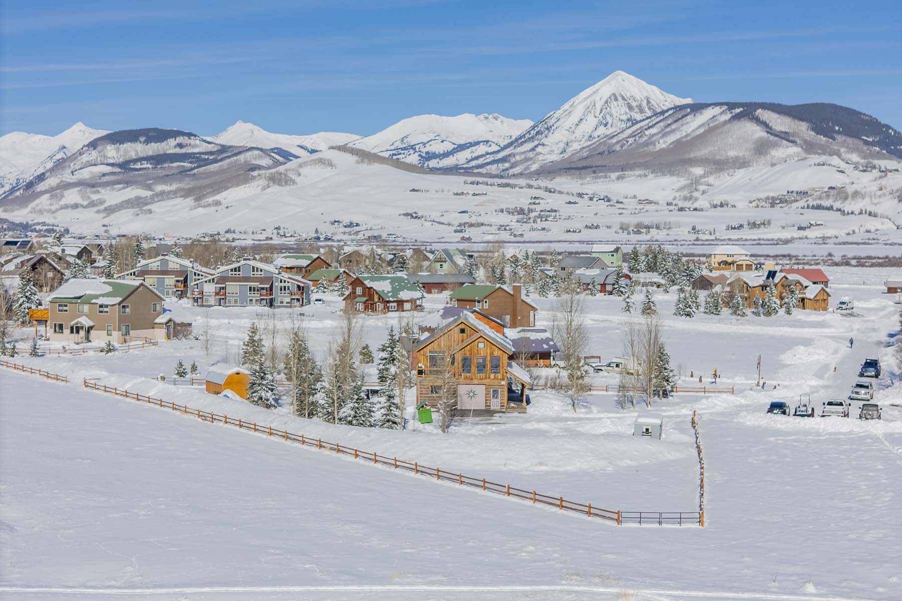 5 Slate View Lane, Crested Butte, CO 81224 - Drone View