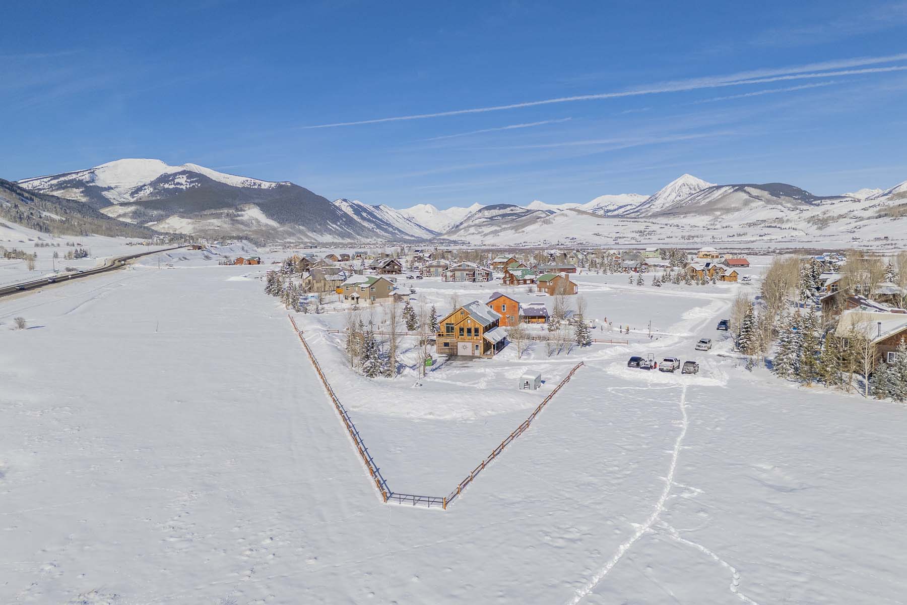 5 Slate View Lane, Crested Butte, CO 81224 - Drone View